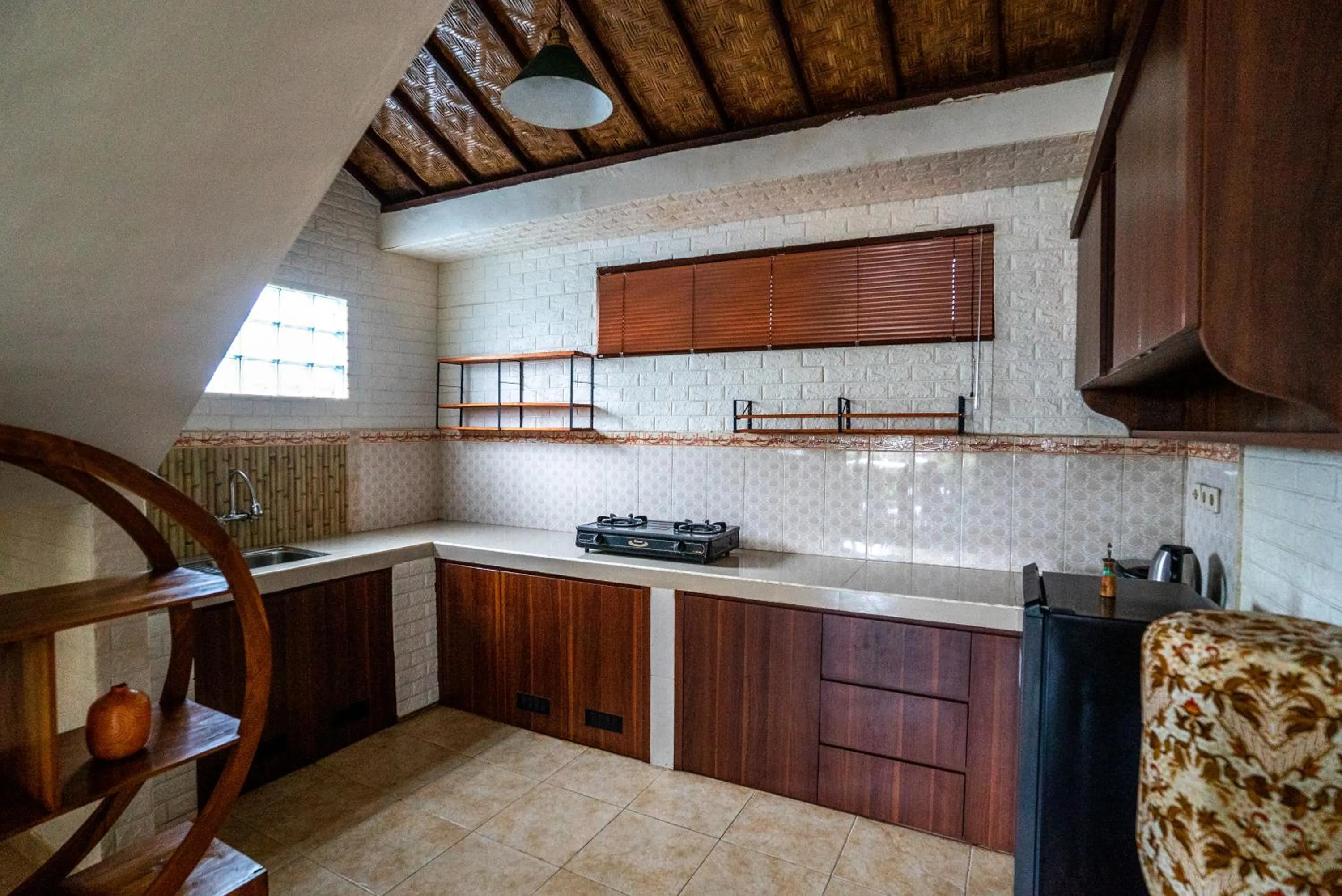 kitchen in Capung Cottages