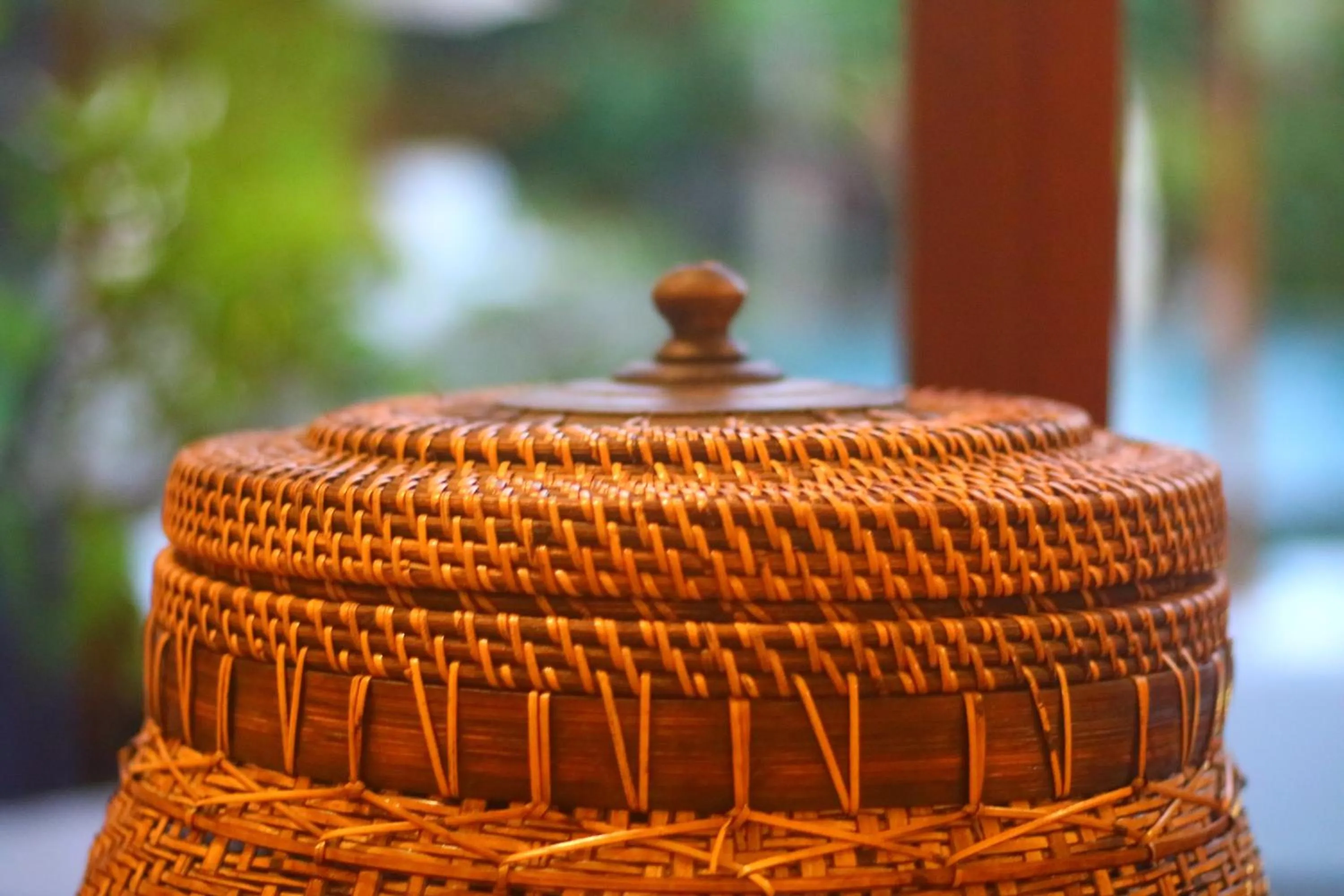 Decorative detail in Capung Cottages