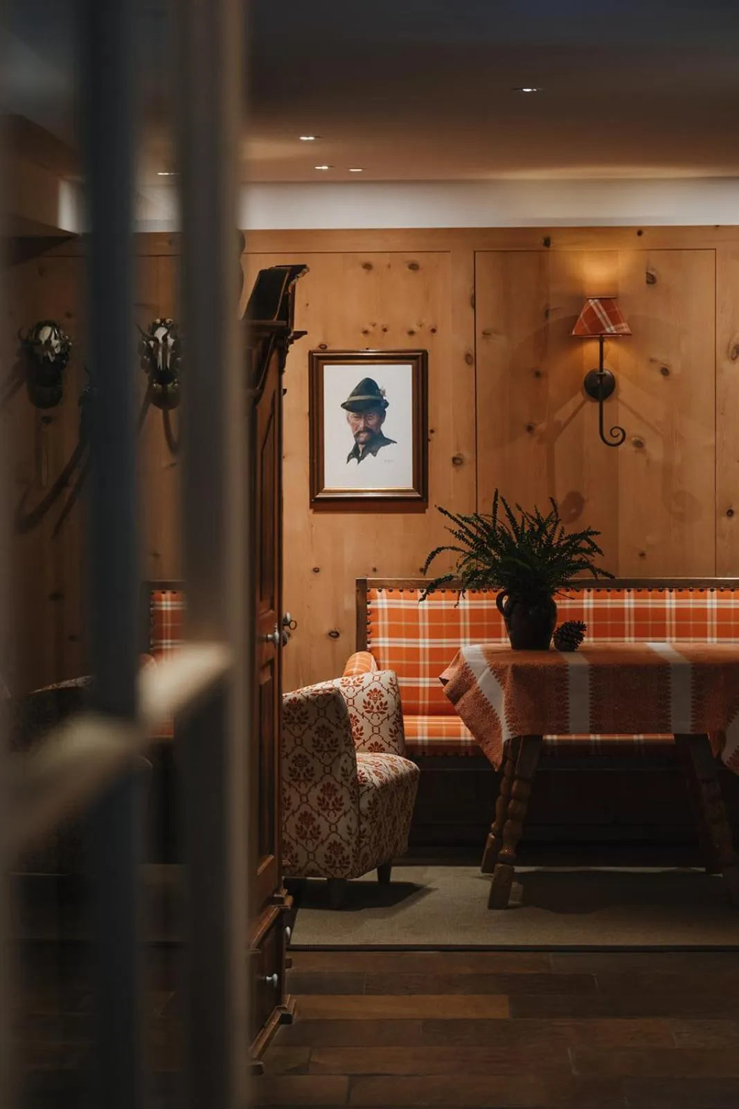 Seating area in Hotel Aurora