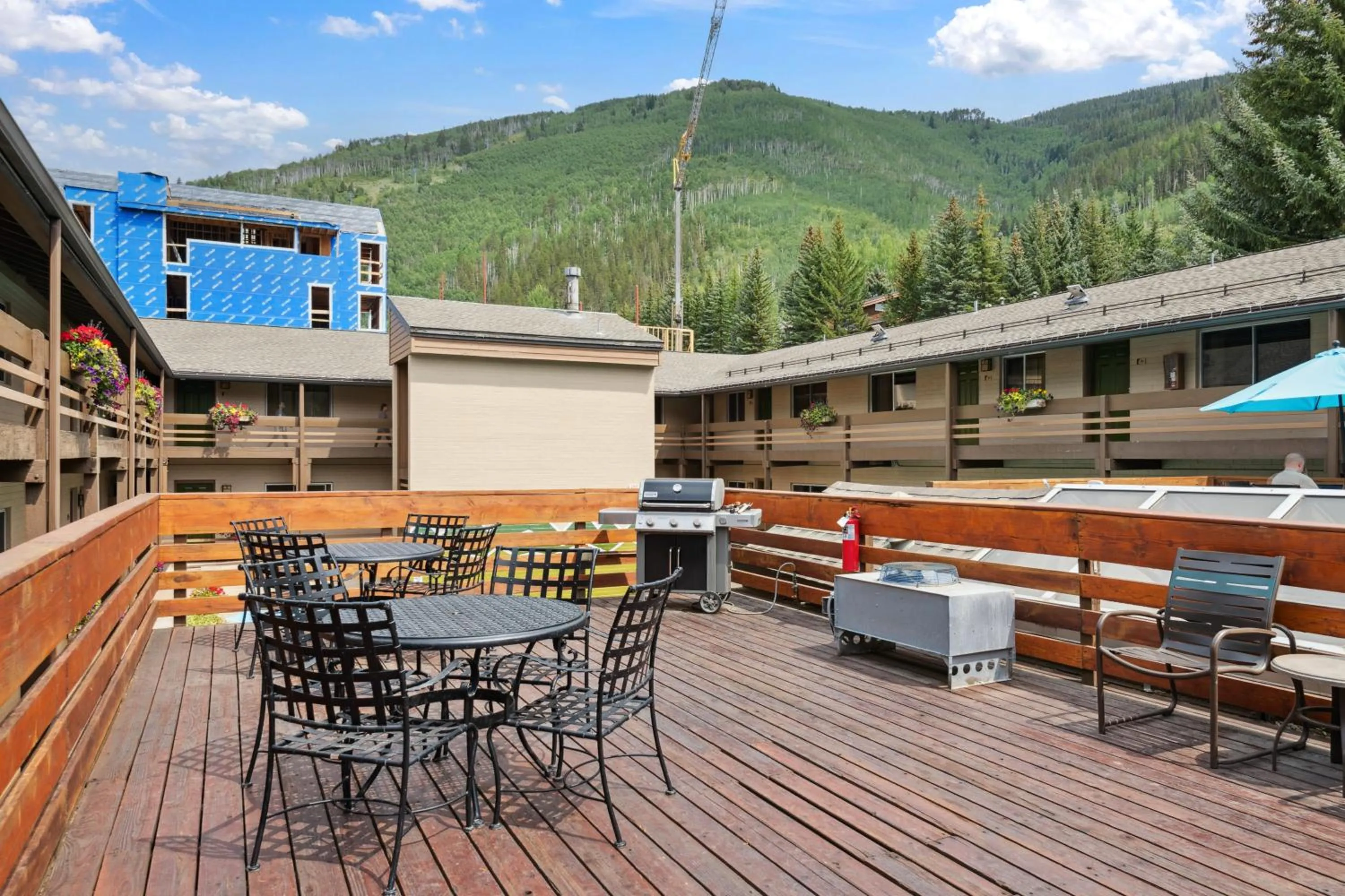 Patio in Eagle Point Resort