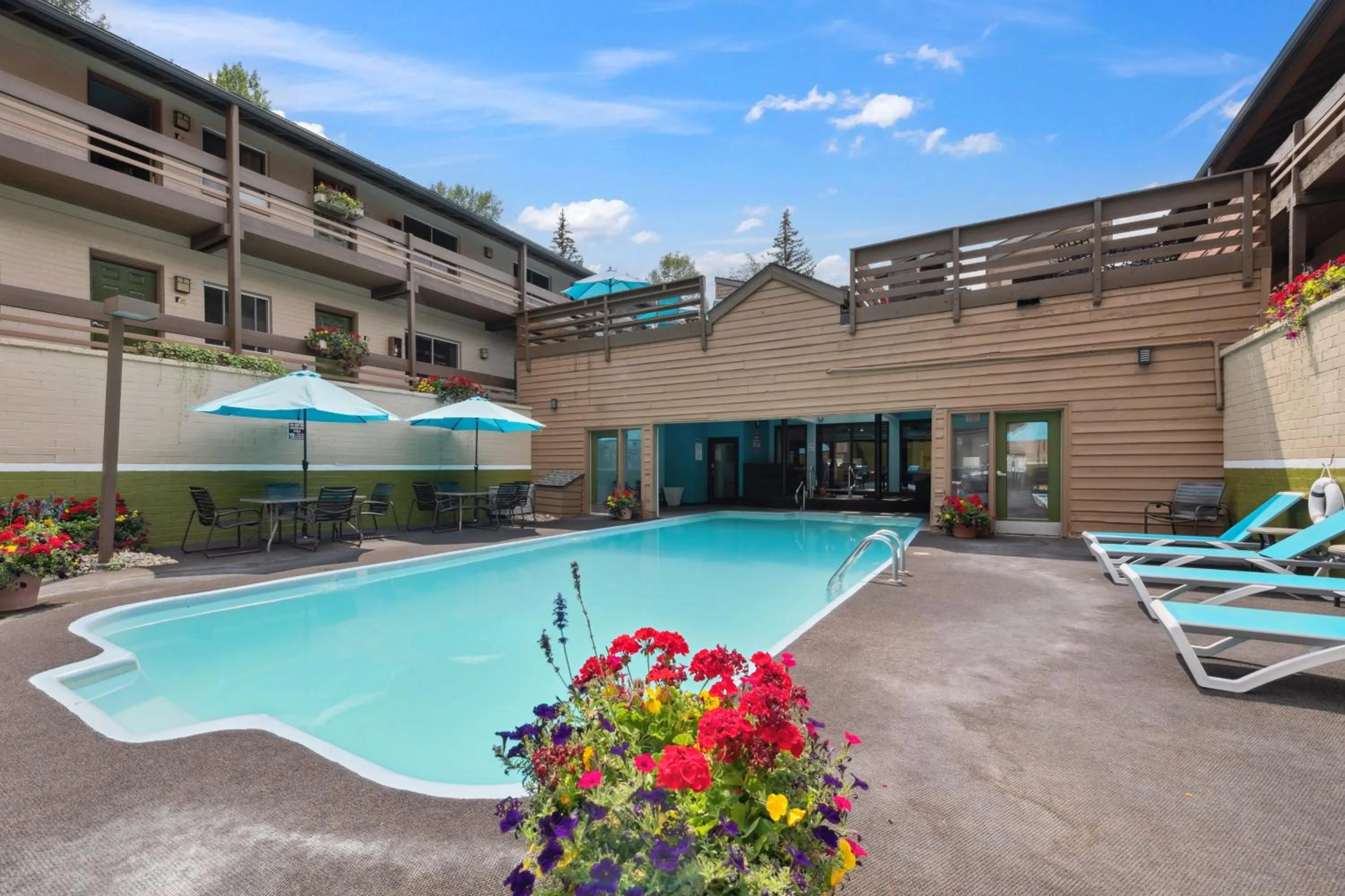 Patio in Eagle Point Resort