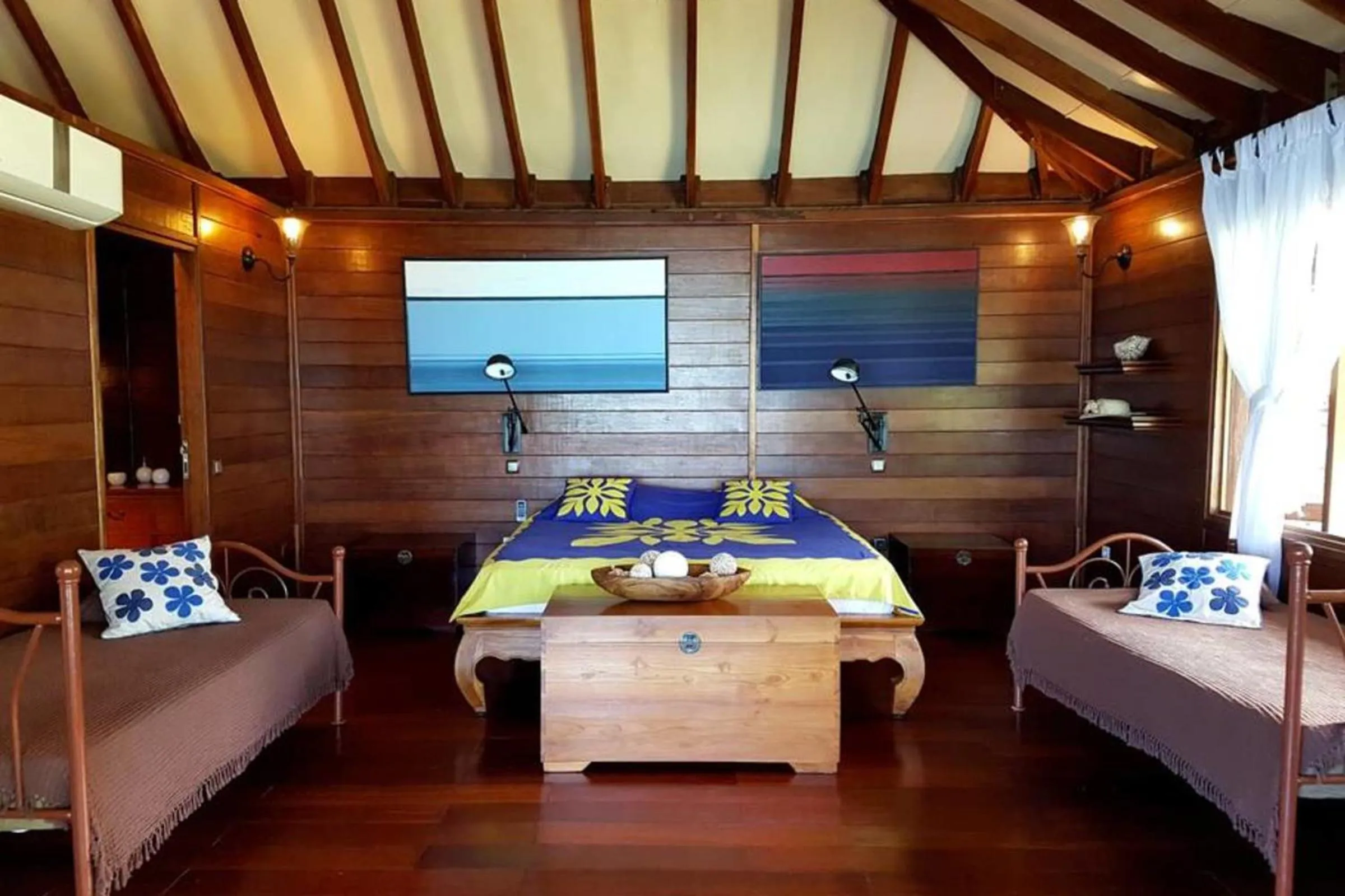 Bed in Villa Ylang Ylang