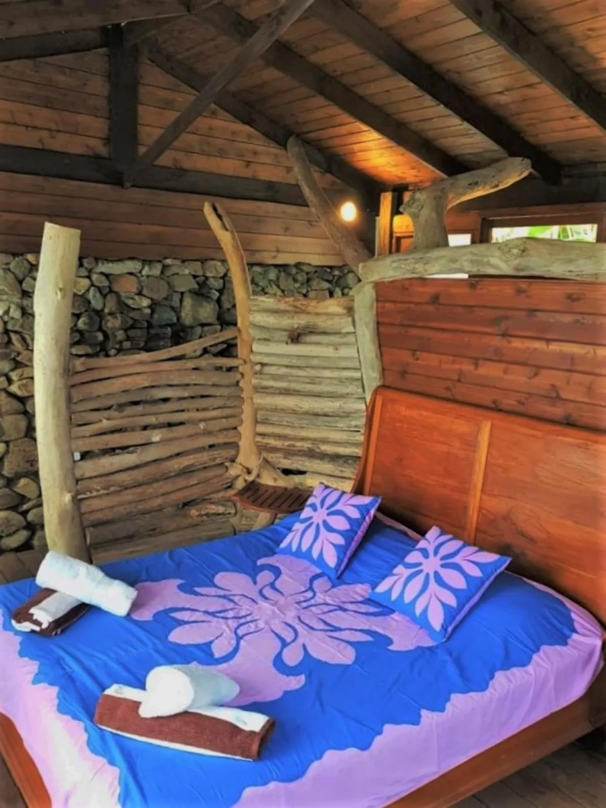Bed in Villa Ylang Ylang