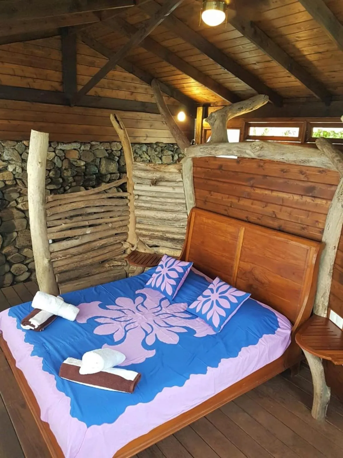 Bed in Villa Ylang Ylang