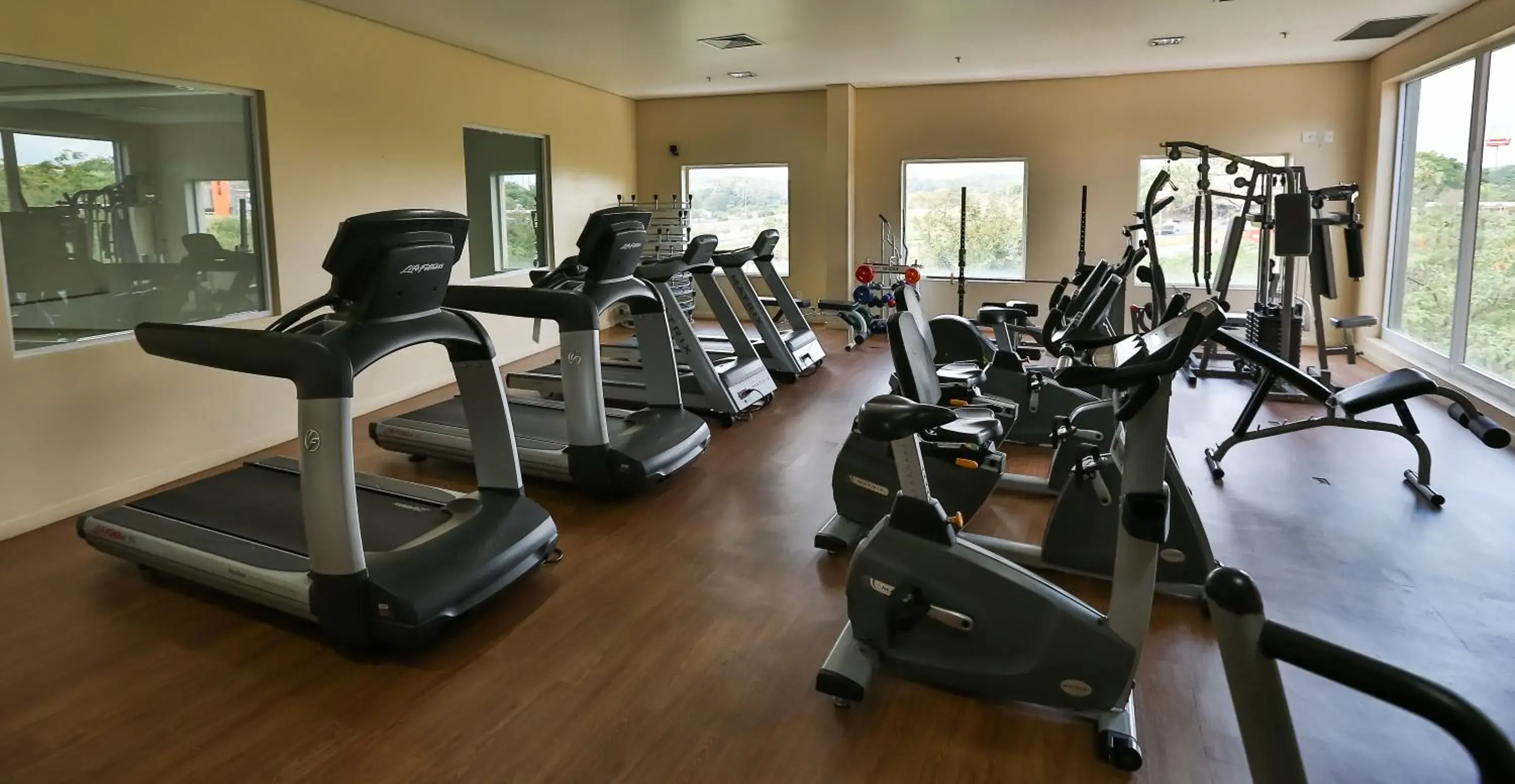 Fitness centre/facilities in Cyan Resort by Atlantica Fitness centre/facilities in Cyan Resort by Atlantica