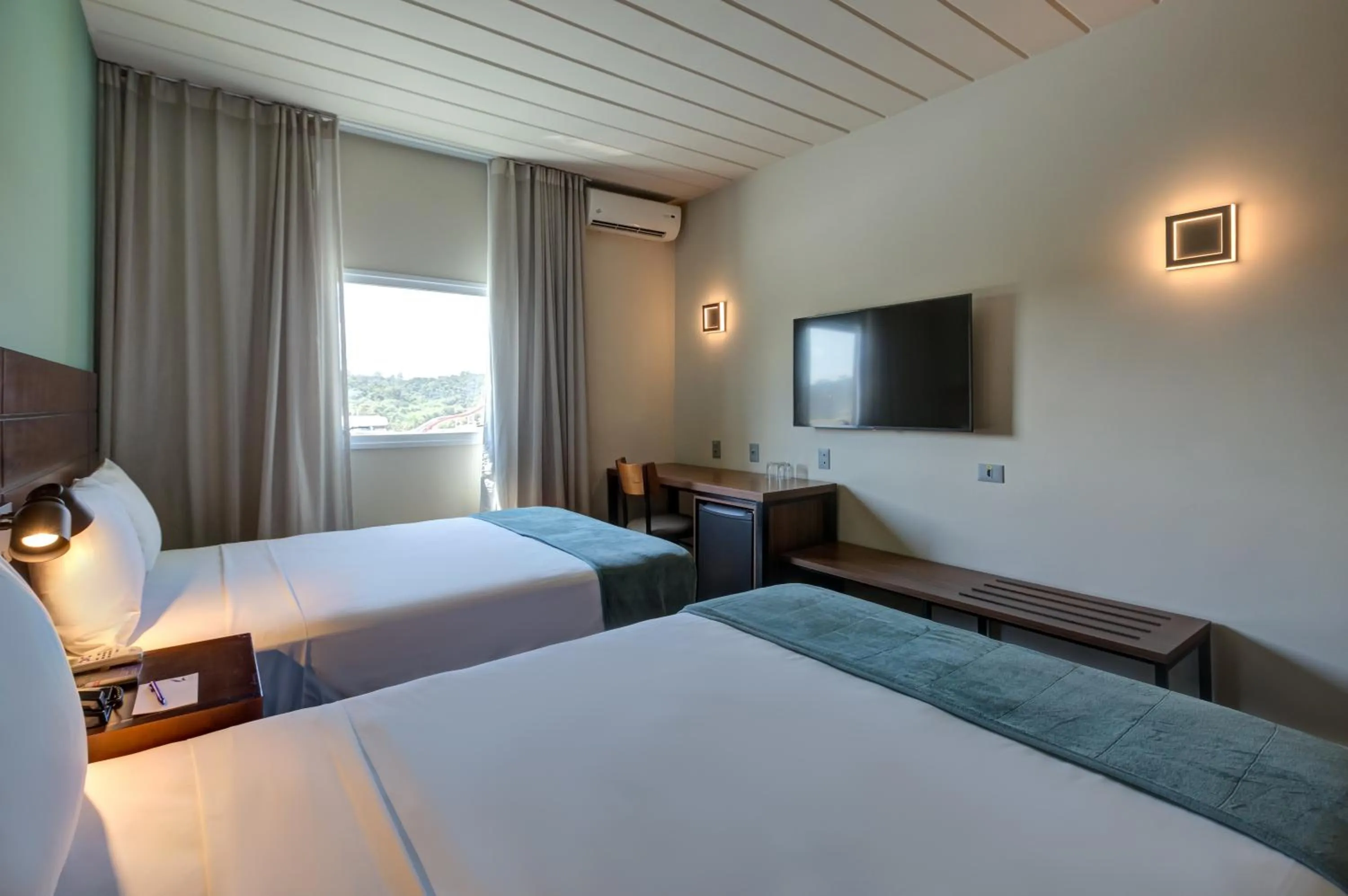 Bed in Cyan Resort by Atlantica