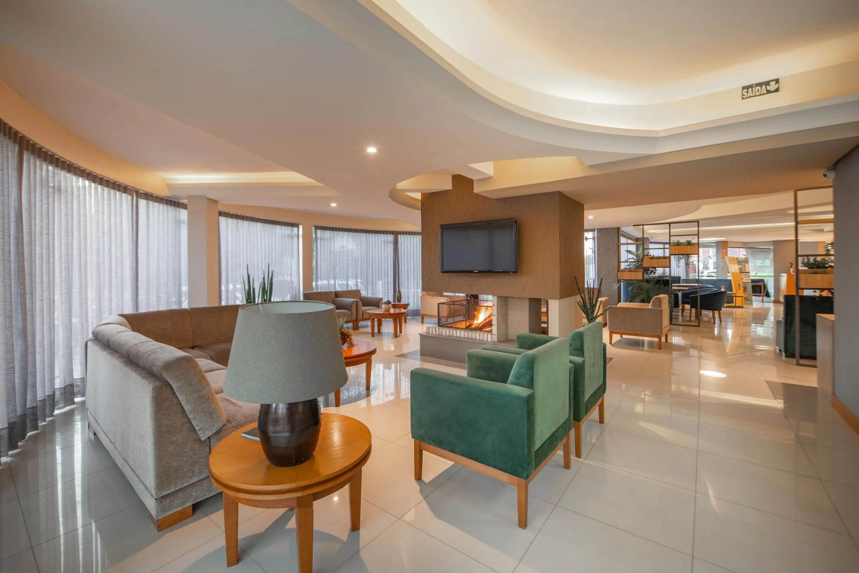 Lobby or reception in Hotel Laghetto Premio