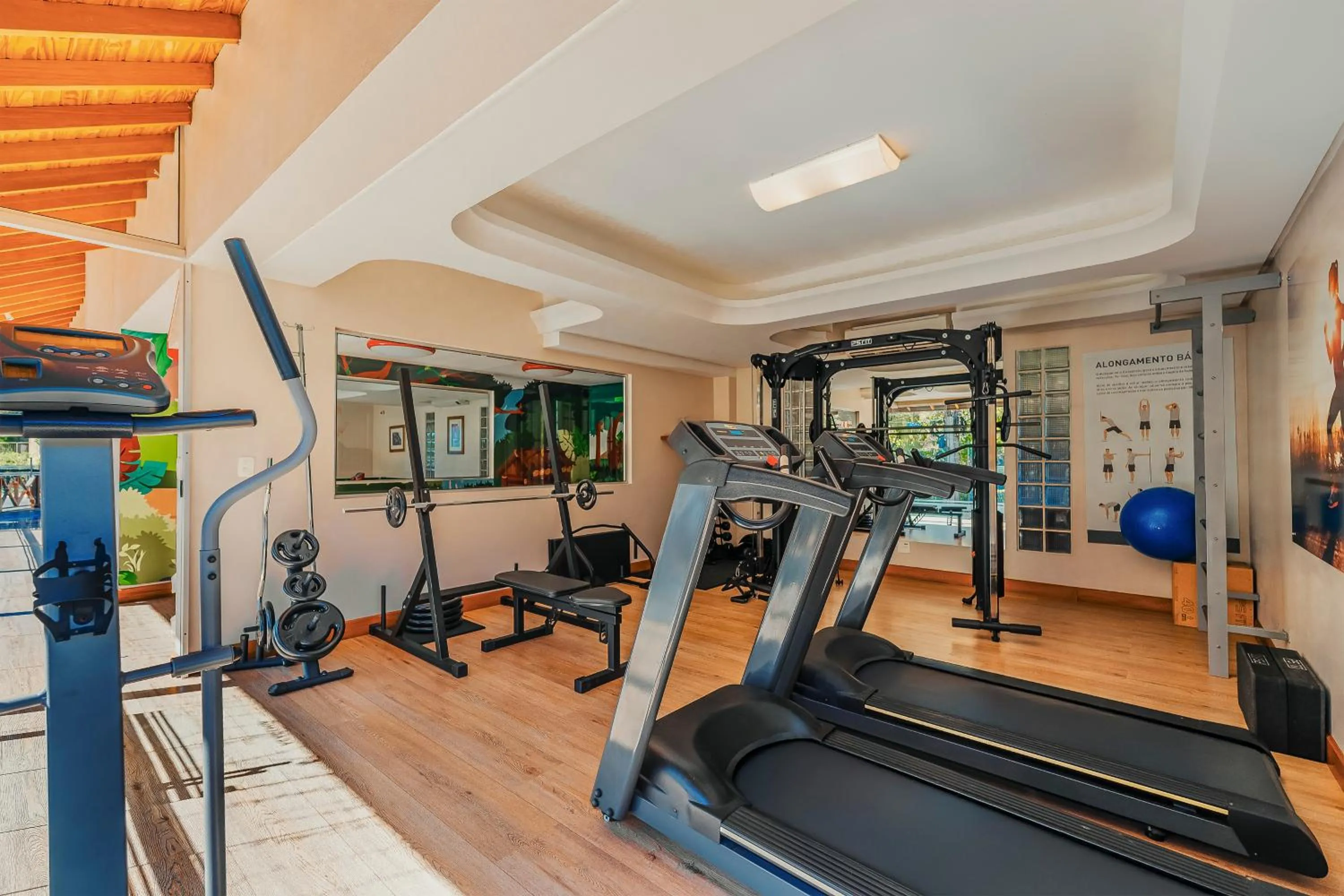 Fitness centre/facilities in Hotel Laghetto Premio