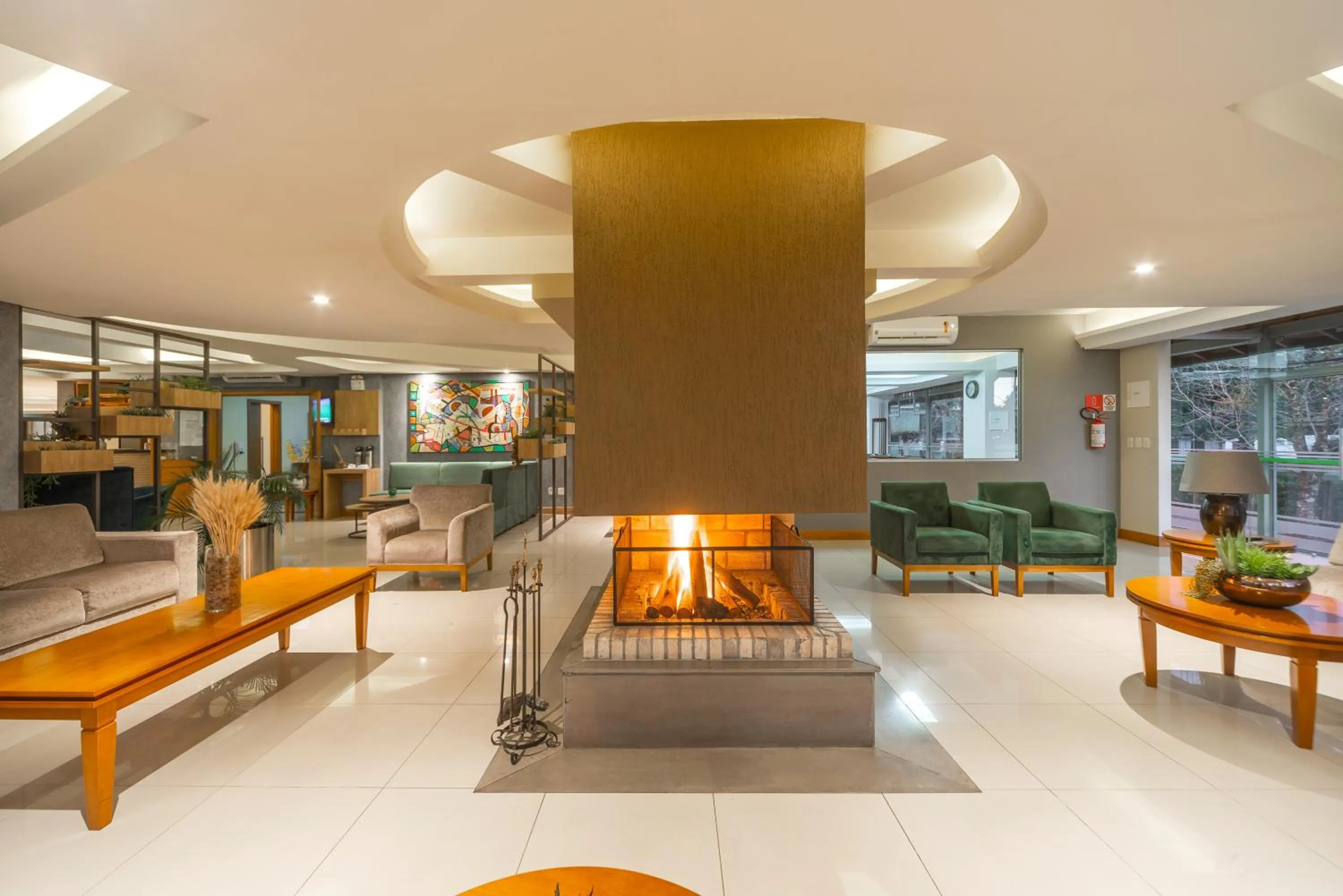 Lobby or reception in Hotel Laghetto Premio