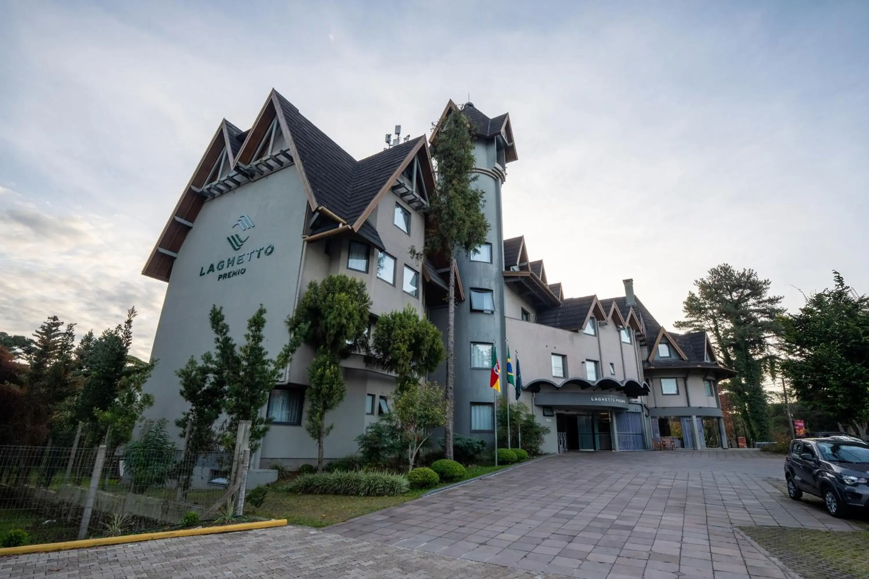 Property building in Hotel Laghetto Premio Property building in Hotel Laghetto Premio