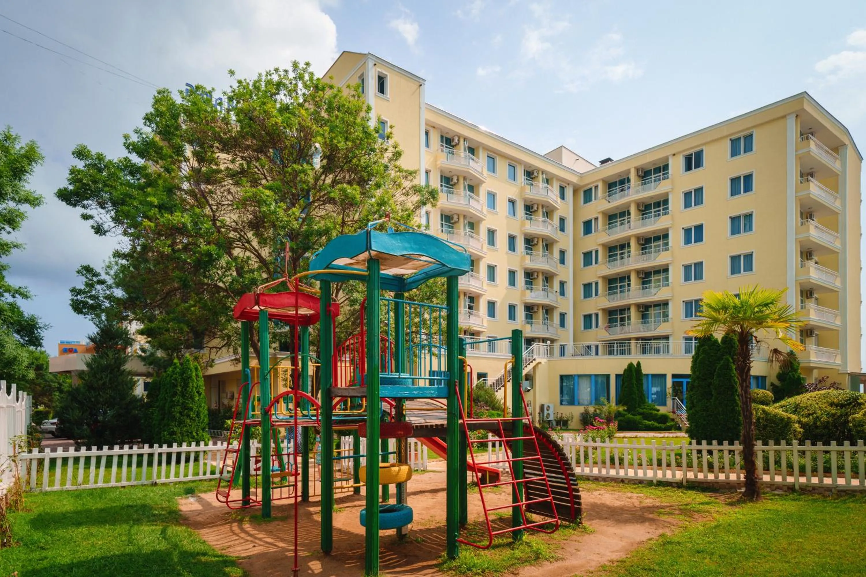 Children play ground in Hotel Perla Beach Club - All Inclusive