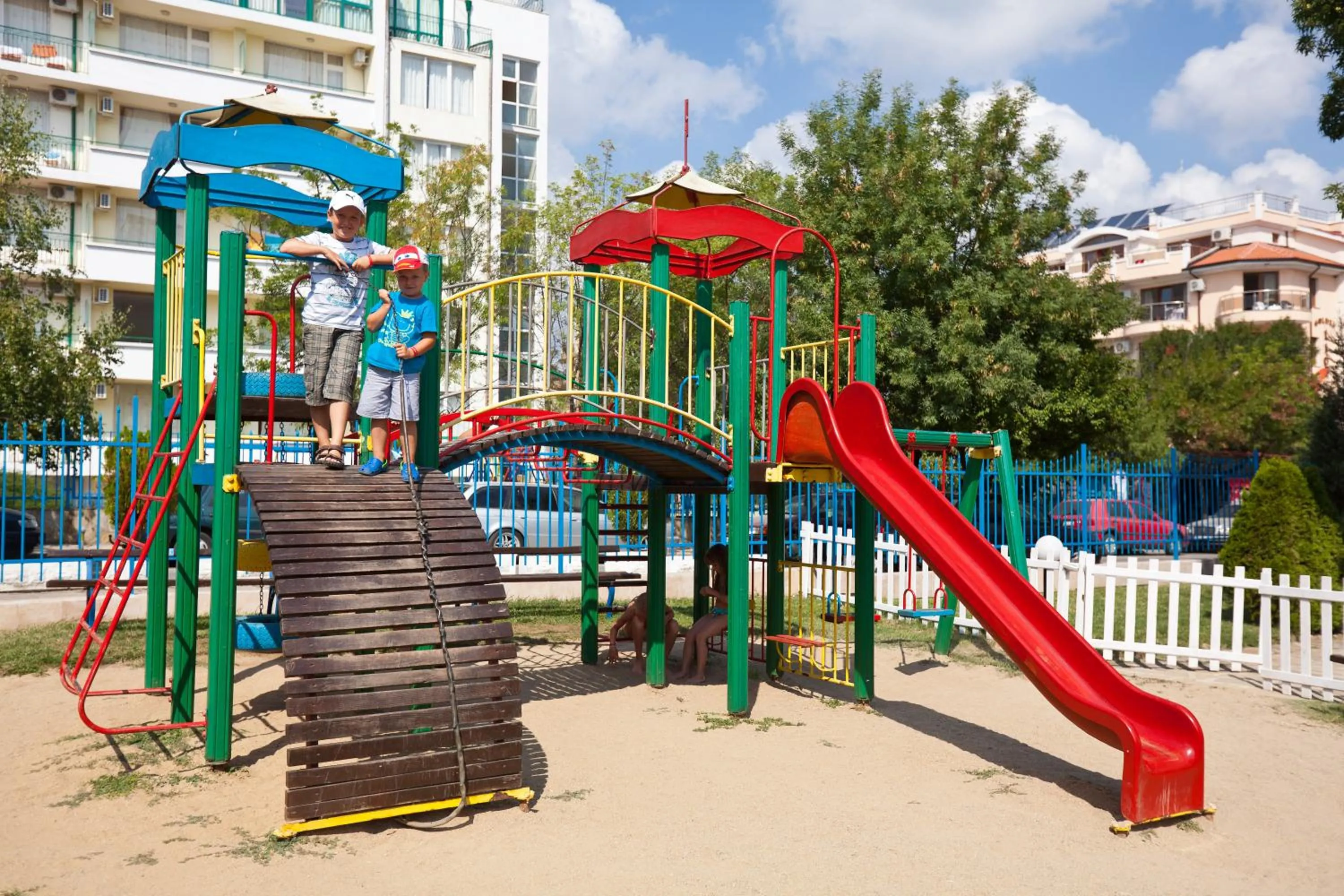 Children play ground in Hotel Perla Beach Club - All Inclusive