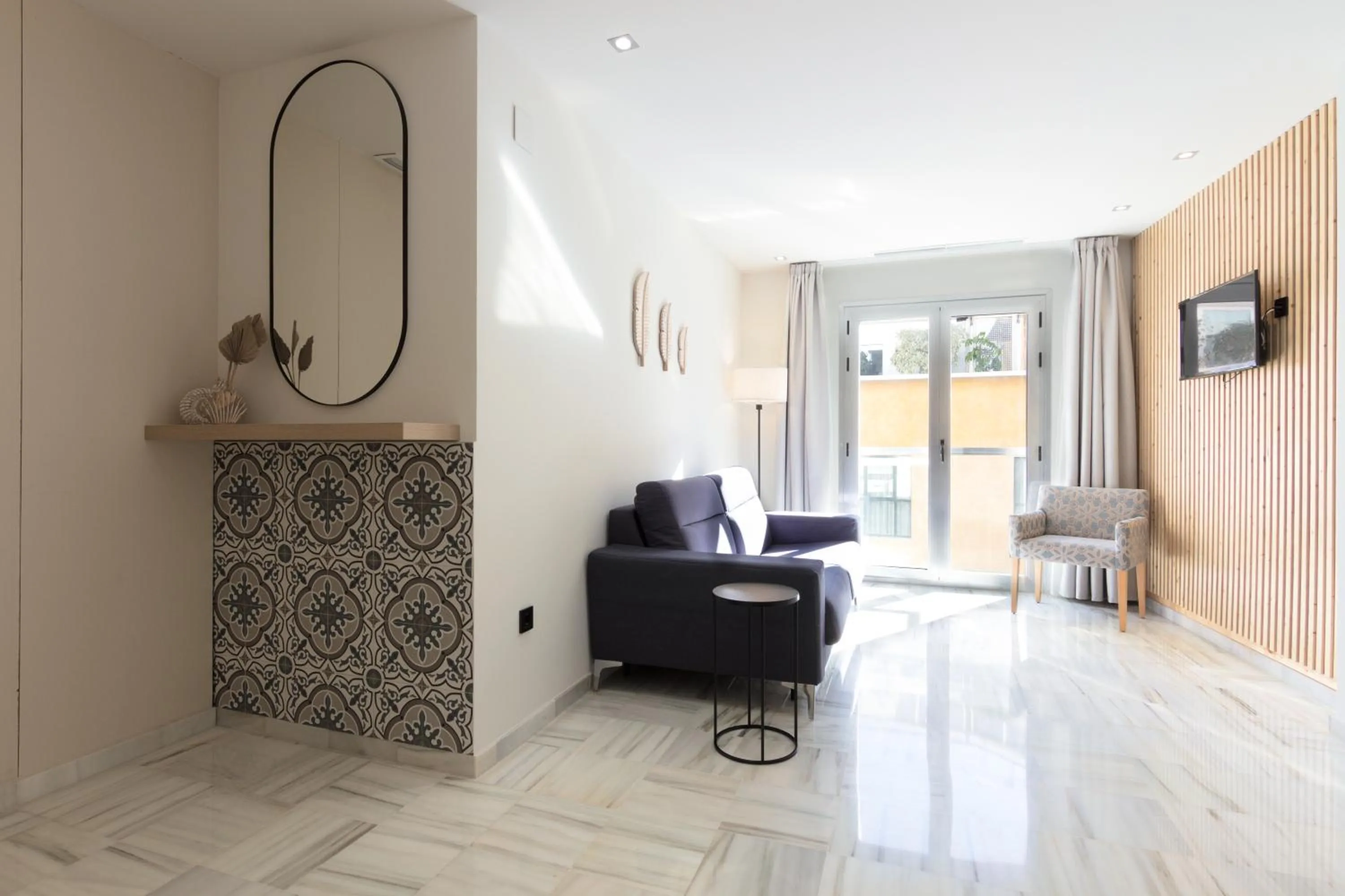 Living room in Hotel La Milagrosa