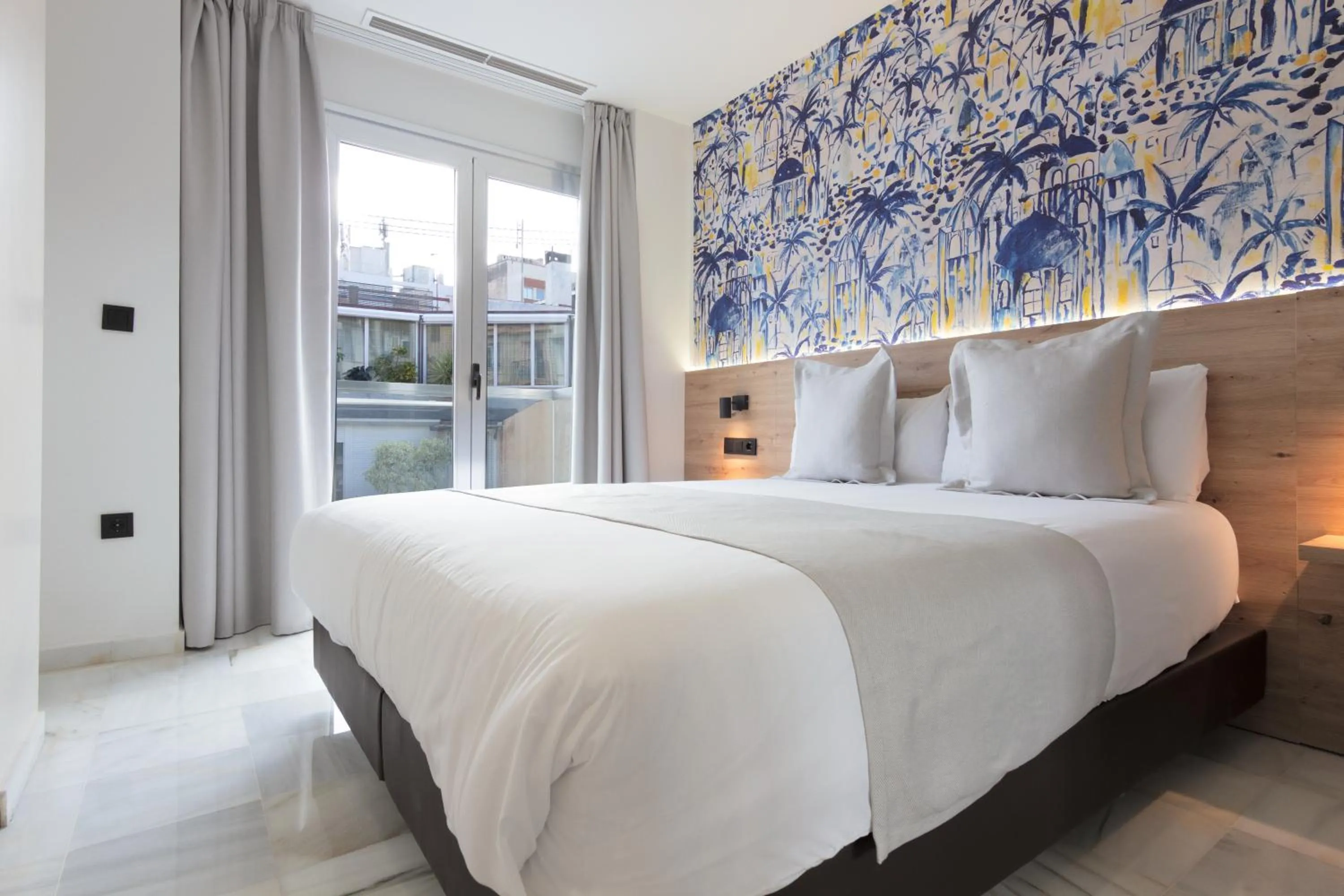 Bedroom, Bed in Hotel La Milagrosa