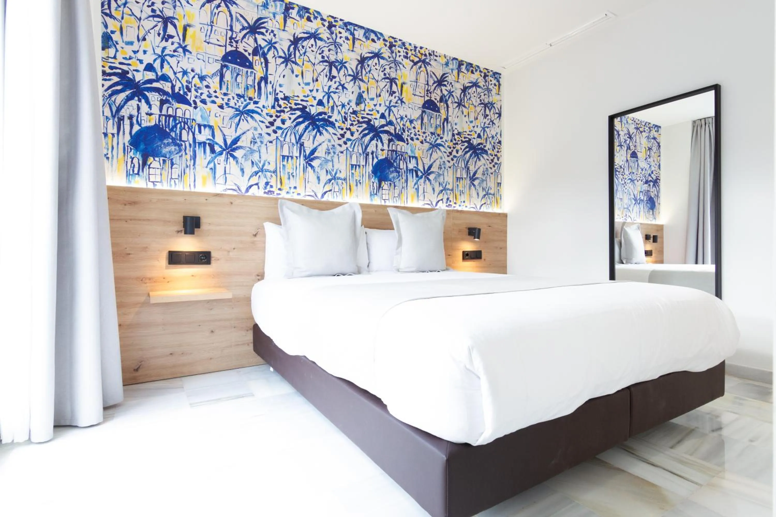 Bedroom, Bed in Hotel La Milagrosa