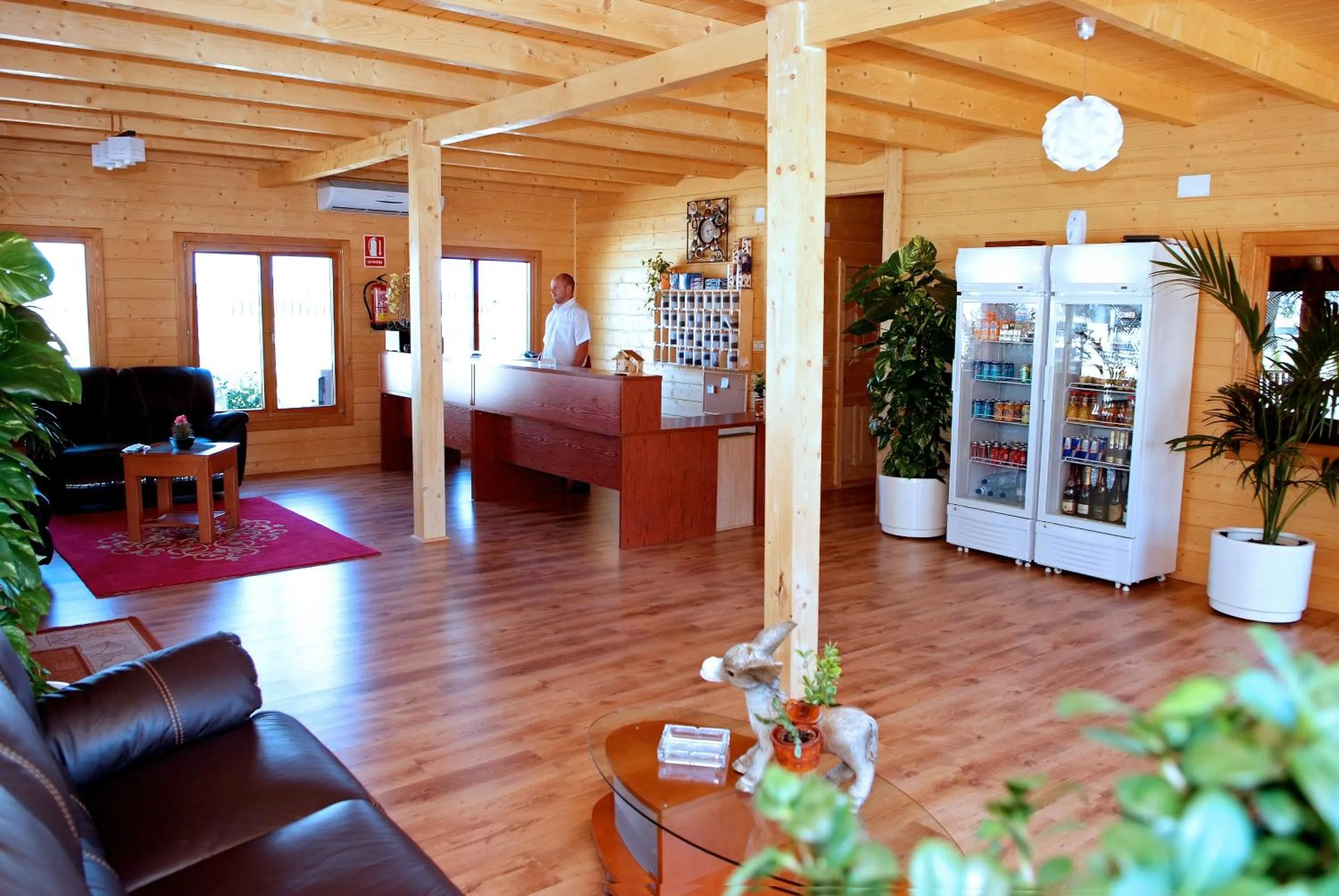 Lobby or reception in Motel San Isidro