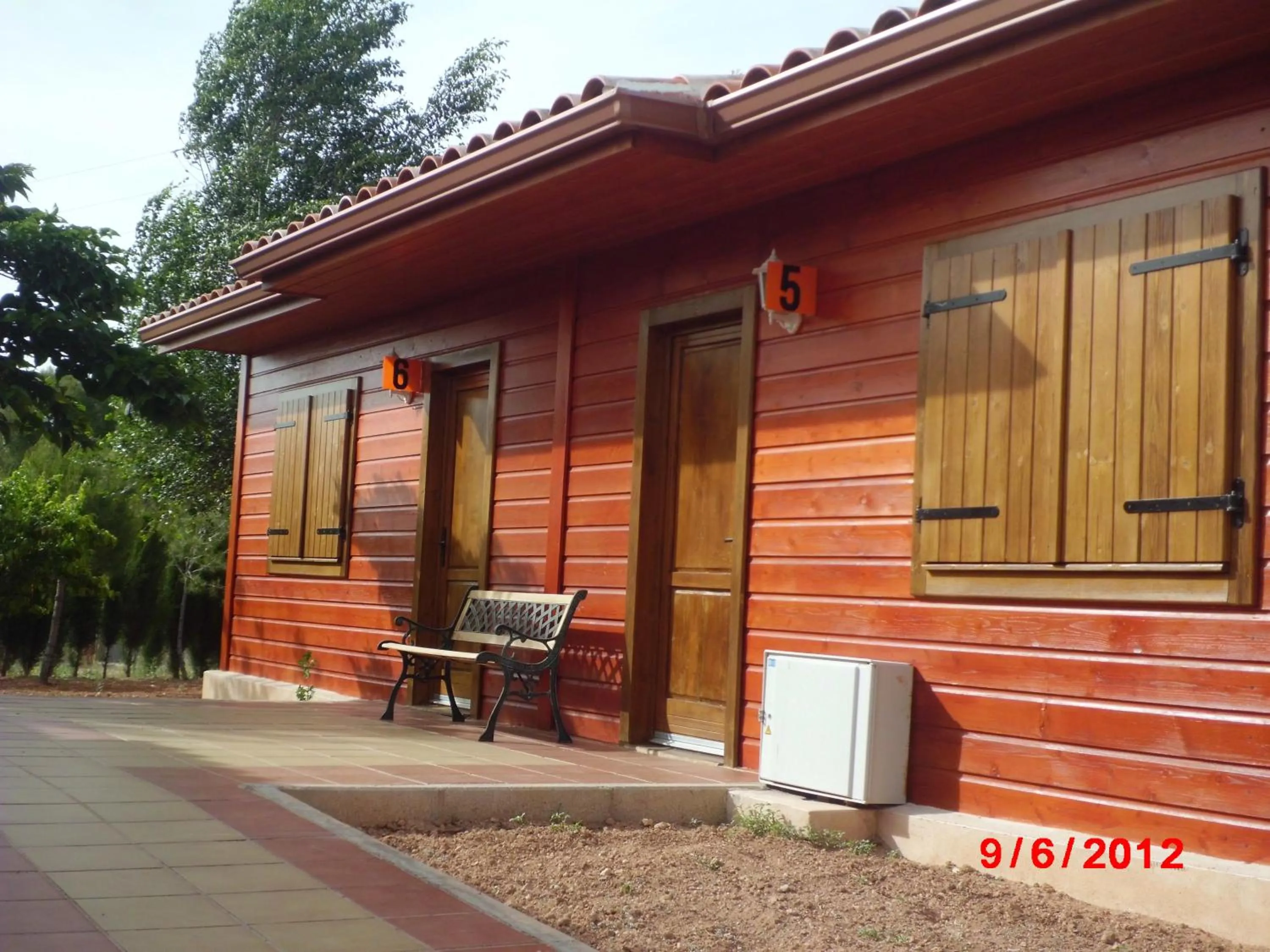 Patio in Motel San Isidro