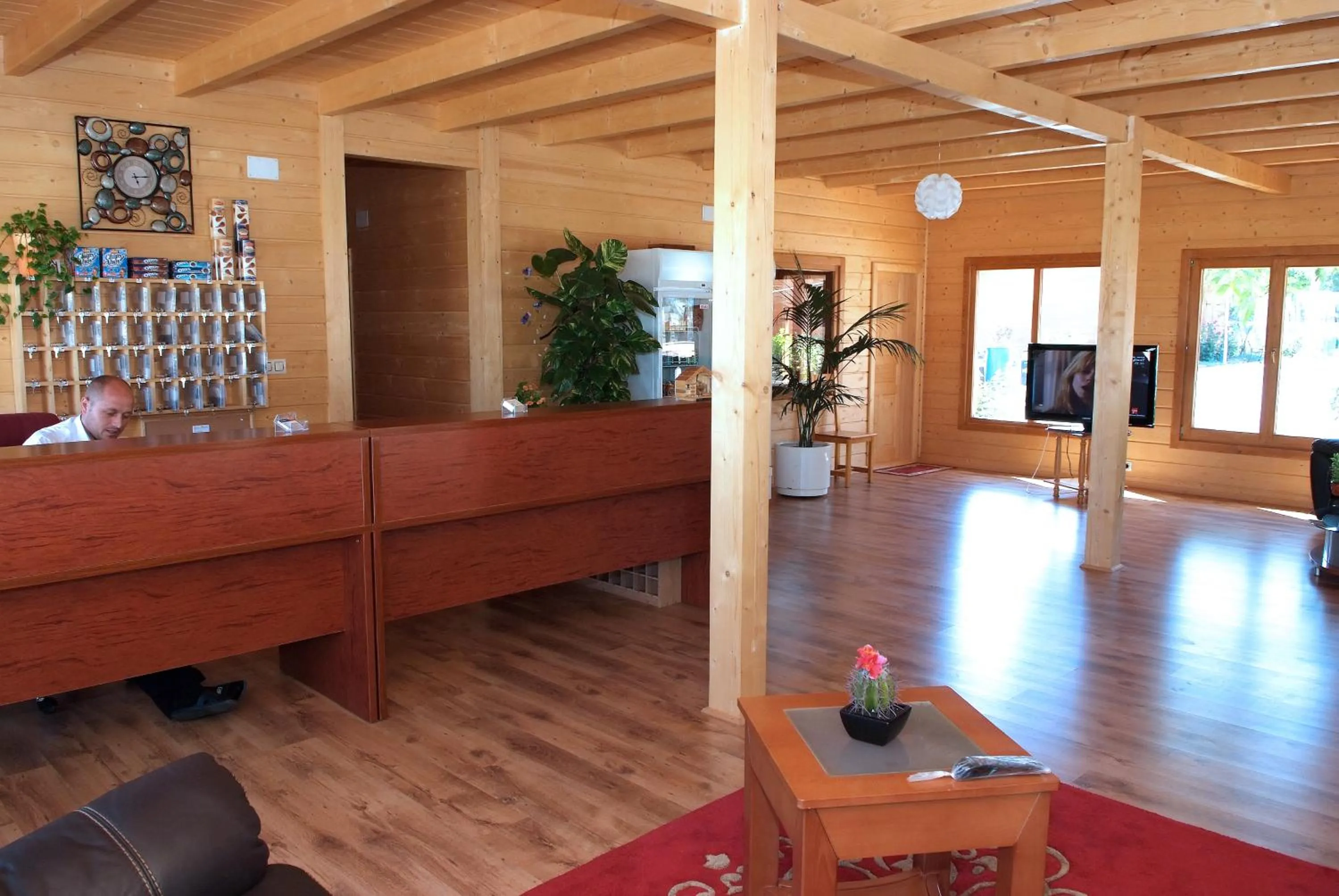 Lobby or reception in Motel San Isidro