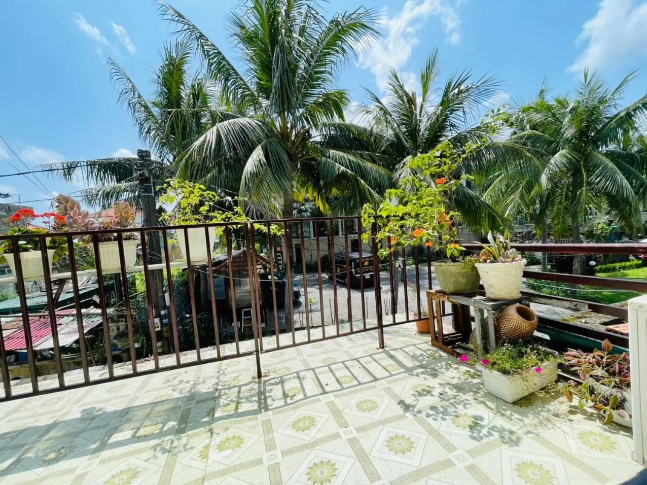 Balcony/Terrace in Cuong Thinh Homestay