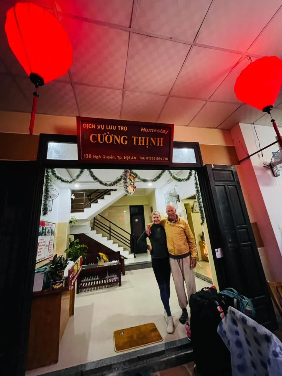 Guests in Cuong Thinh Homestay