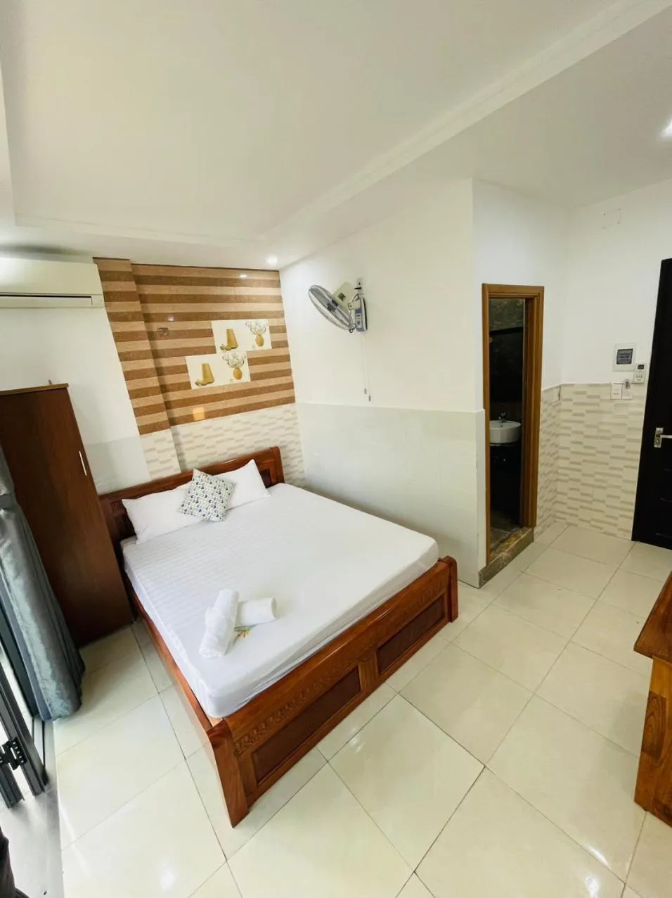 Bed in Cuong Thinh Homestay