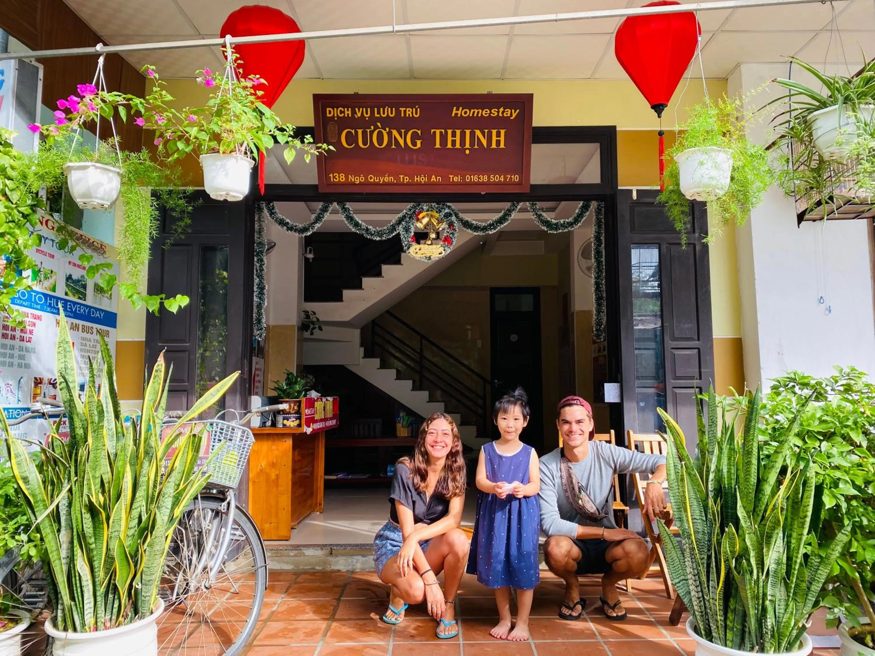 Facade/entrance in Cuong Thinh Homestay