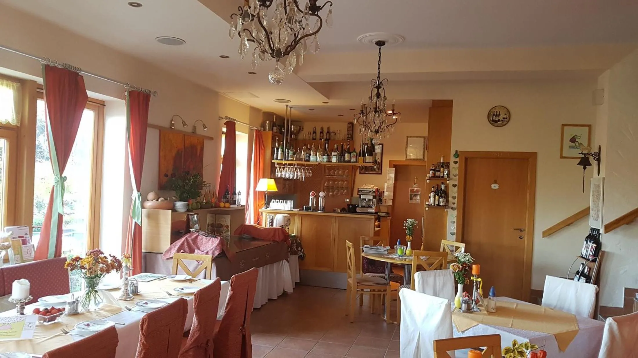 Lounge or bar in FerienAppartments Landhaus FühlDichWohl