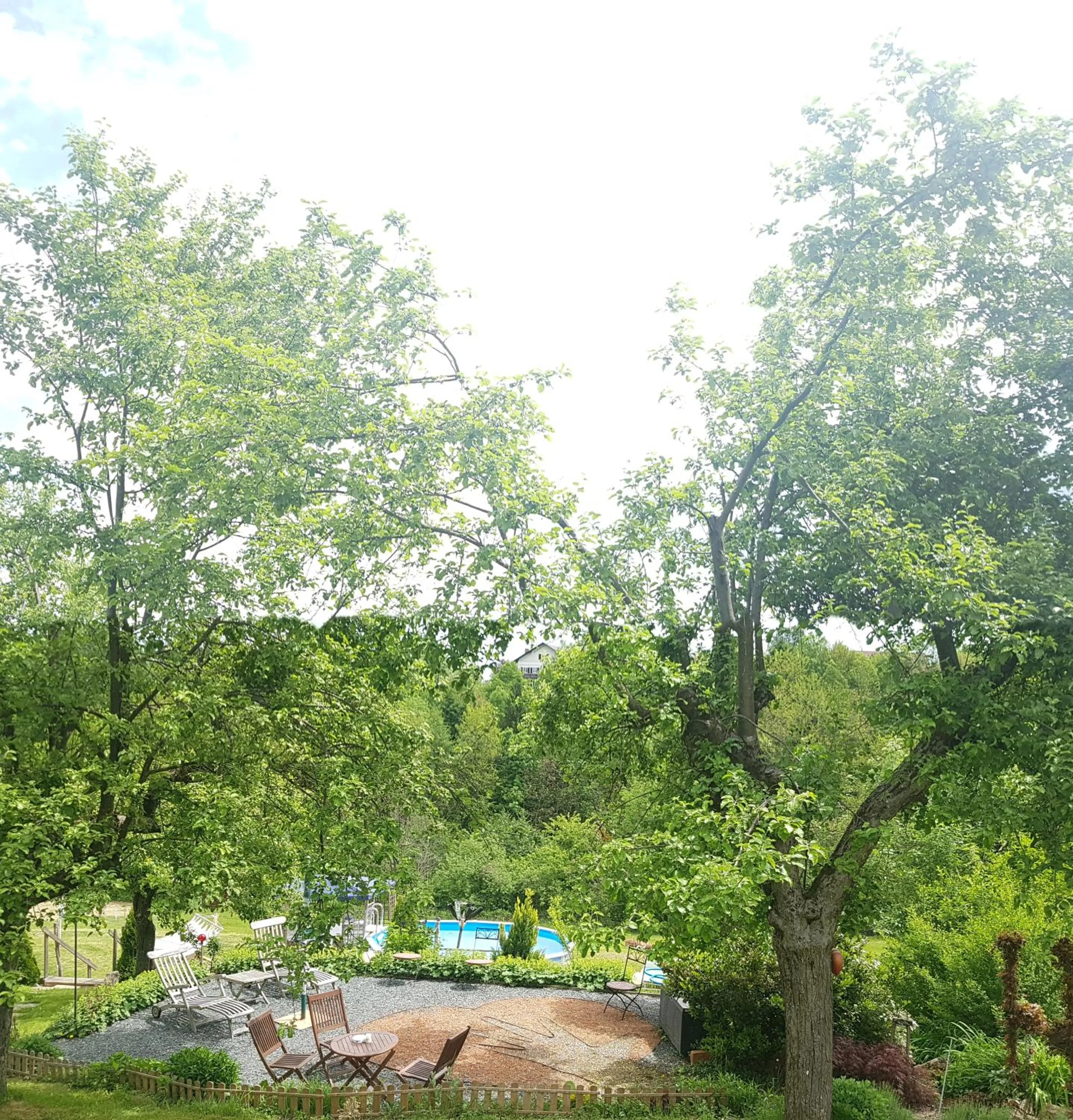 Garden in FerienAppartments Landhaus FühlDichWohl