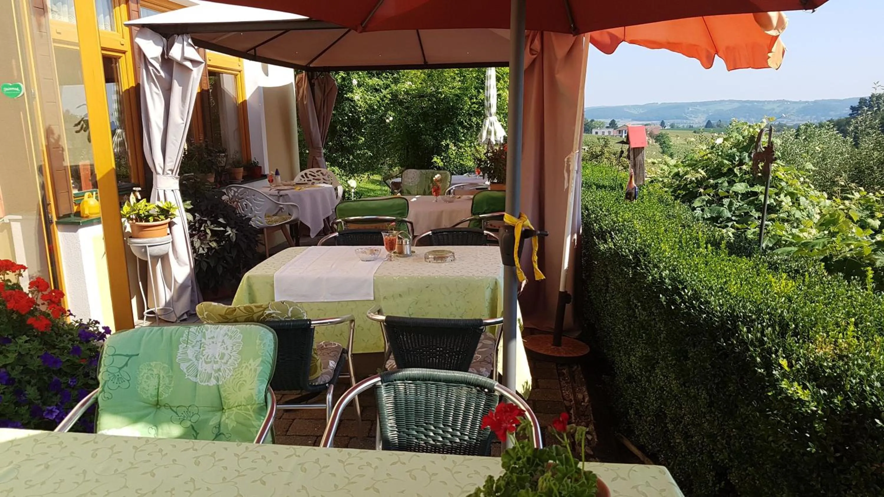 Balcony/Terrace in FerienAppartments Landhaus FühlDichWohl