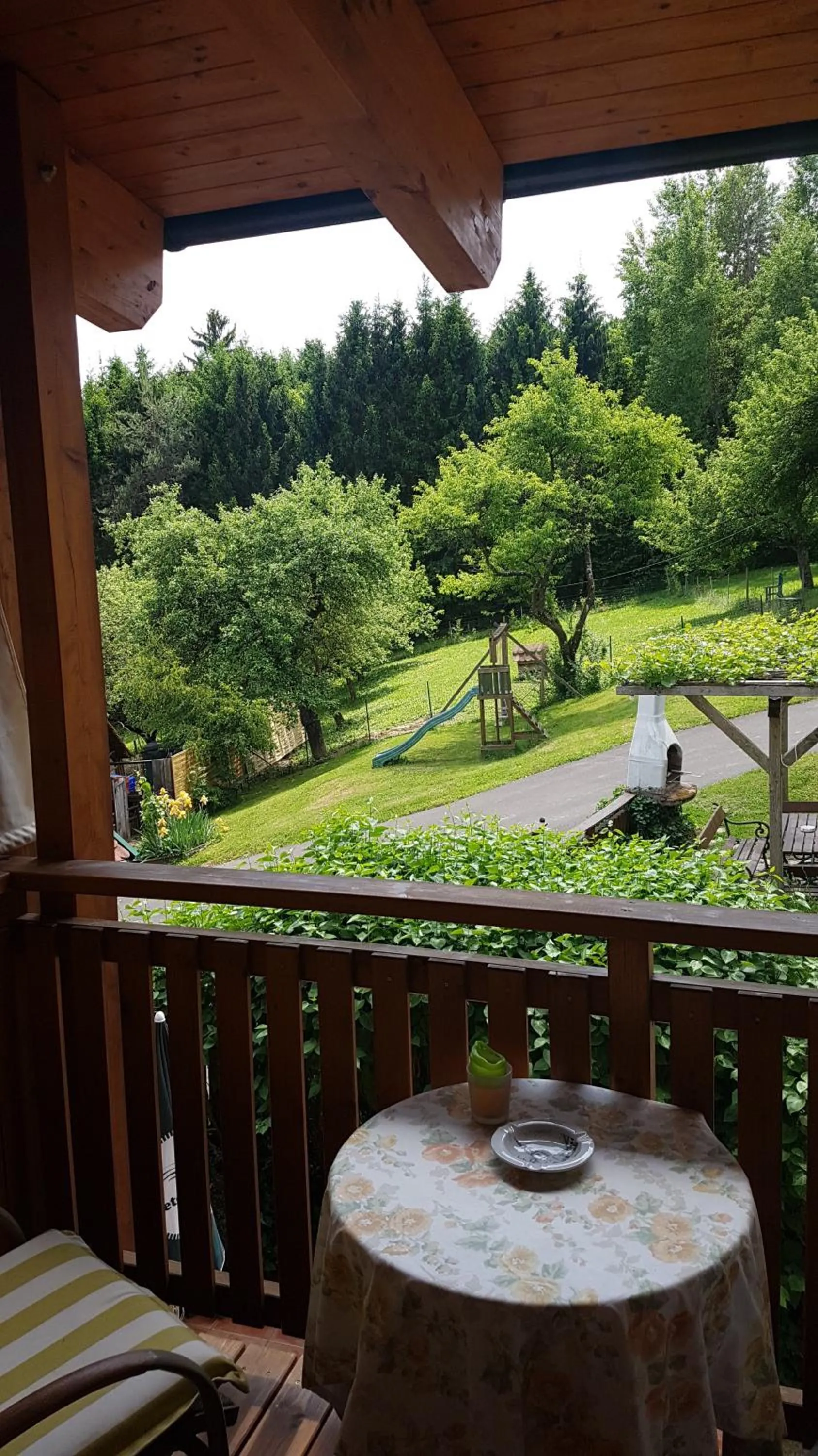 Patio in FerienAppartments Landhaus FühlDichWohl