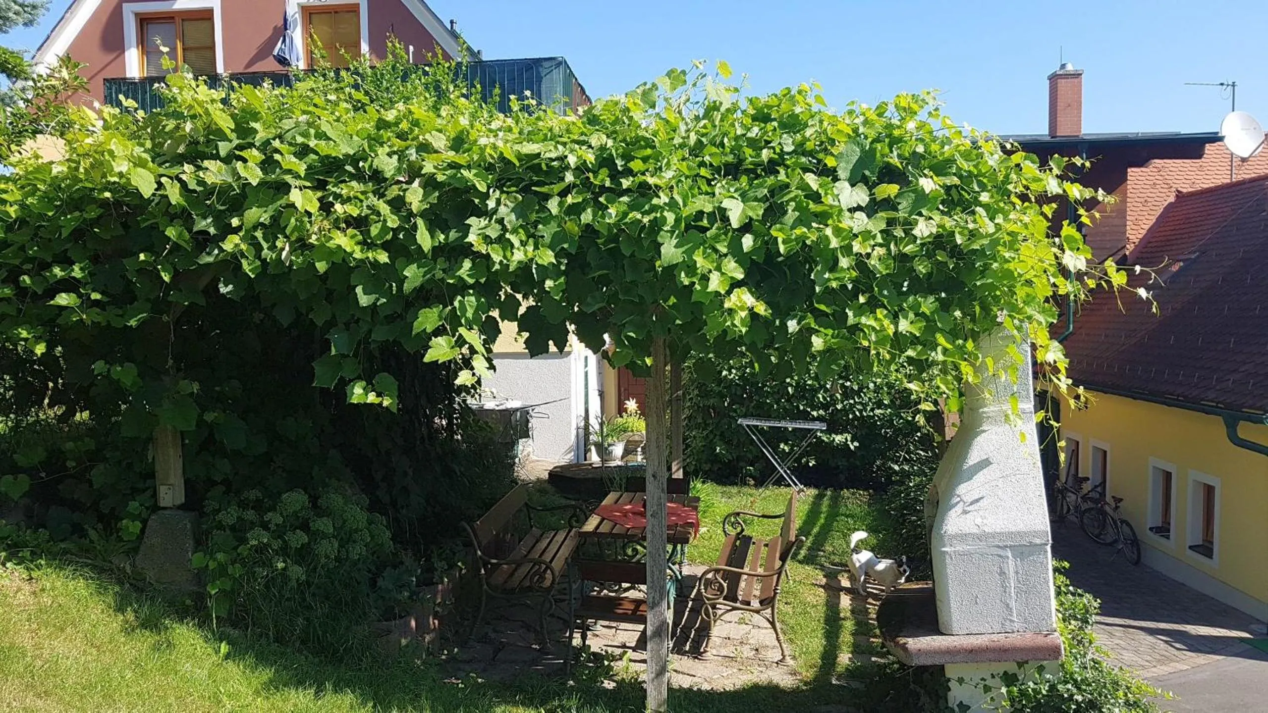 Garden in FerienAppartments Landhaus FühlDichWohl