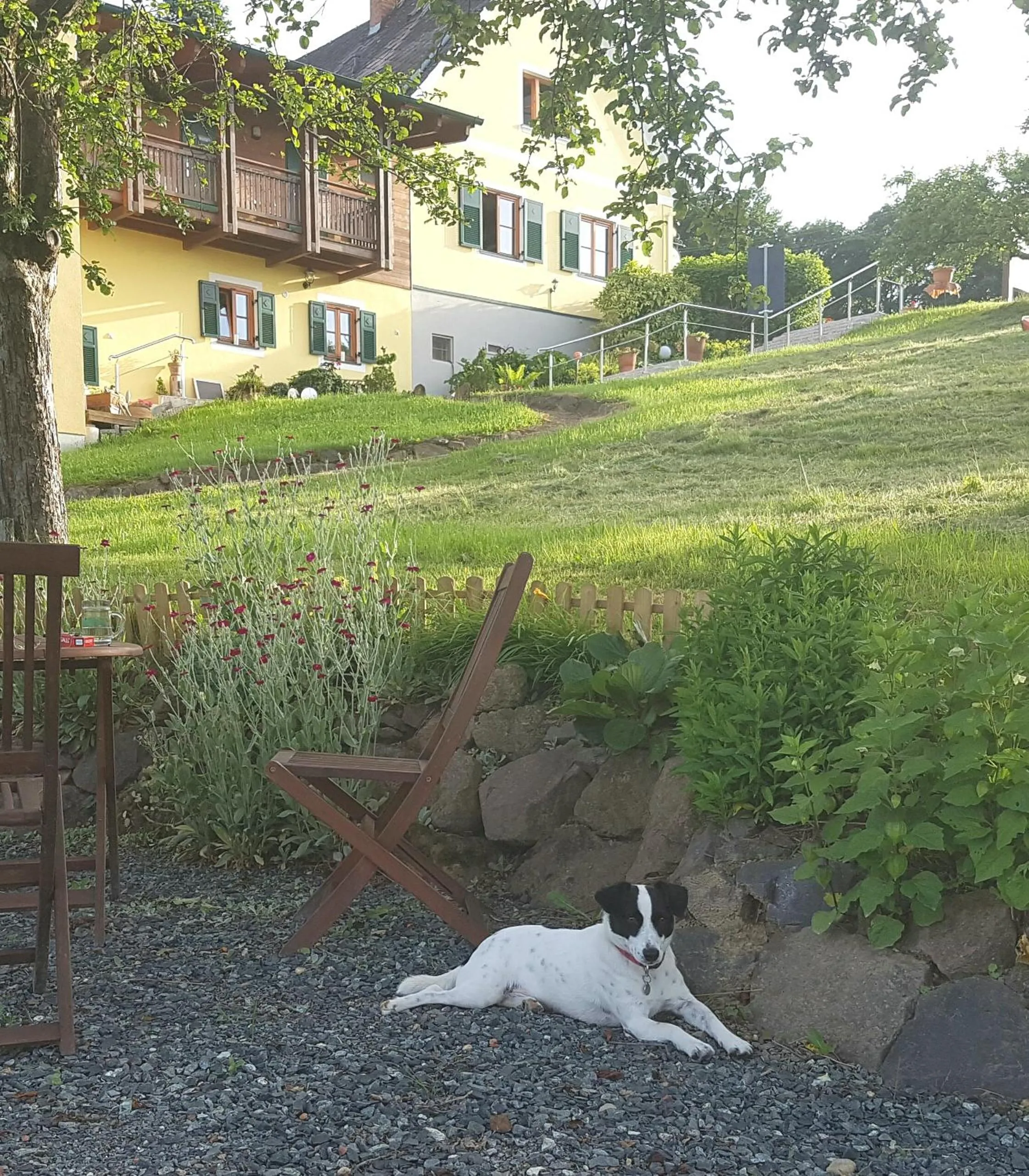 Garden in FerienAppartments Landhaus FühlDichWohl