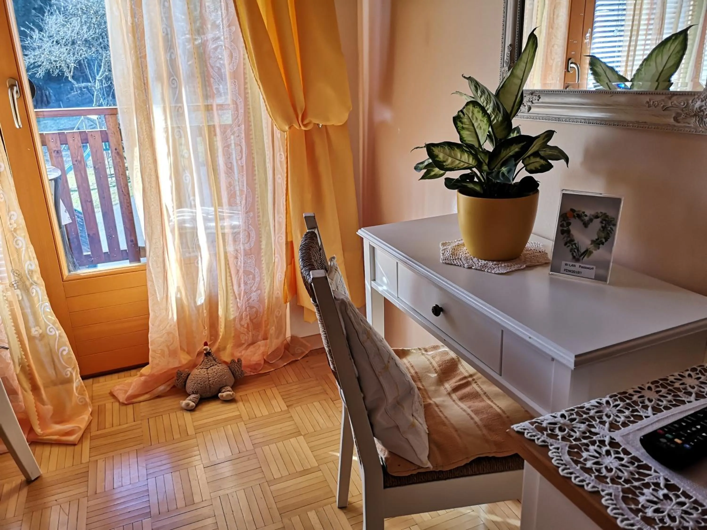 Seating area in FerienAppartments Landhaus FühlDichWohl