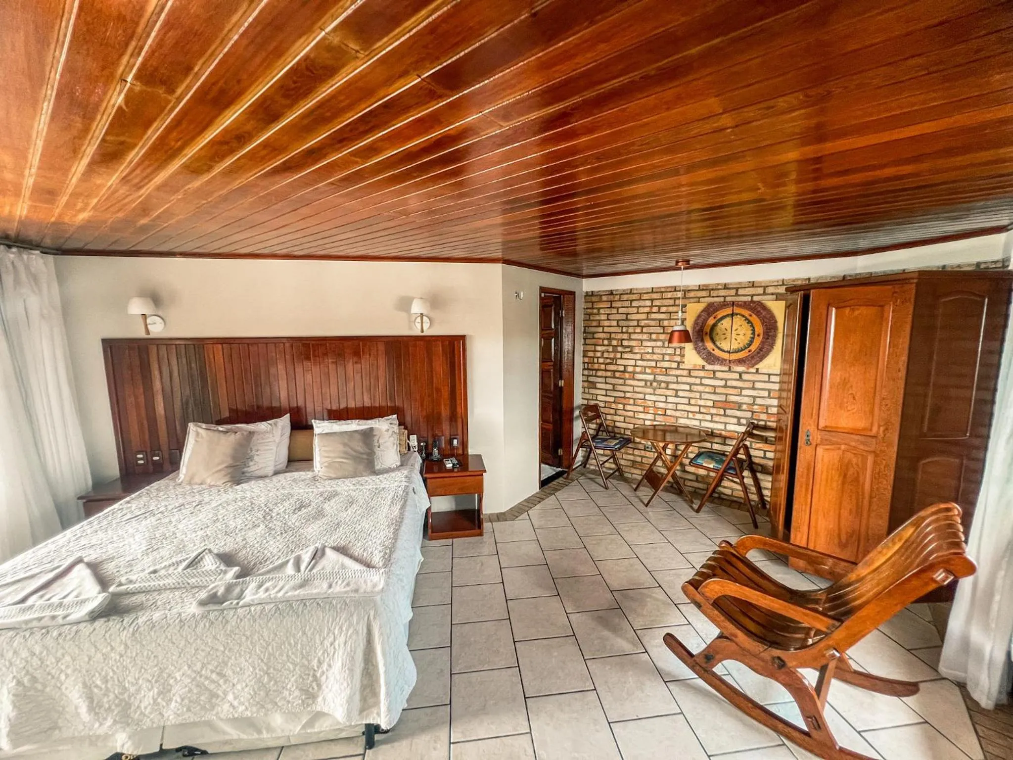 Bed in Falésia Praia Hotel