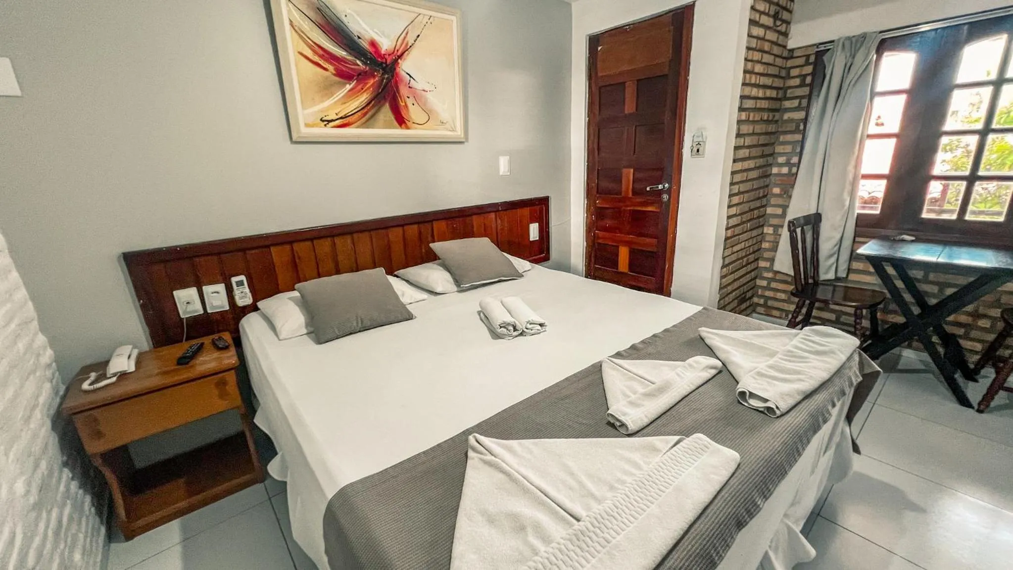 Bed in Falésia Praia Hotel