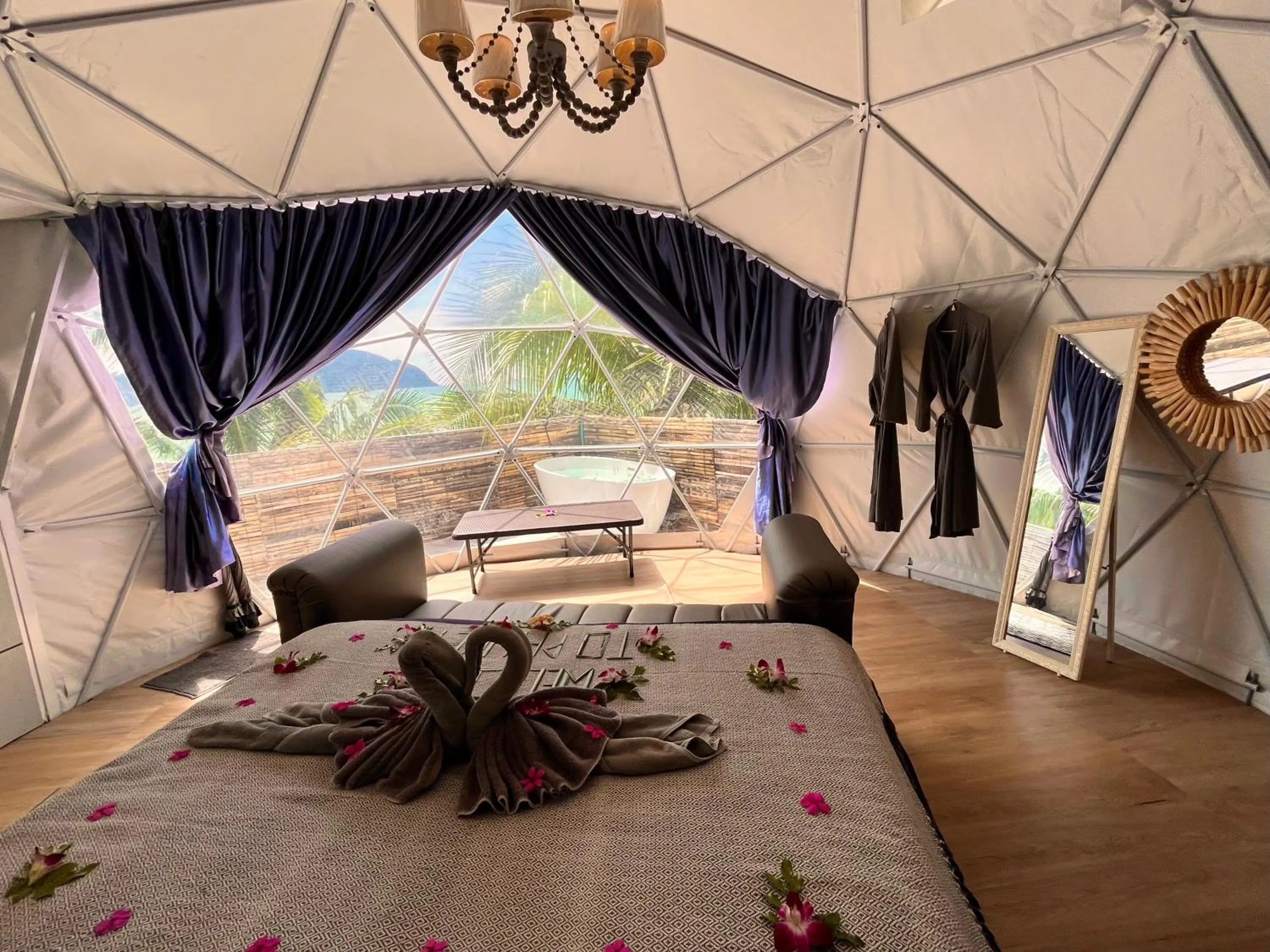 Bed in Phuket Signature Glamping