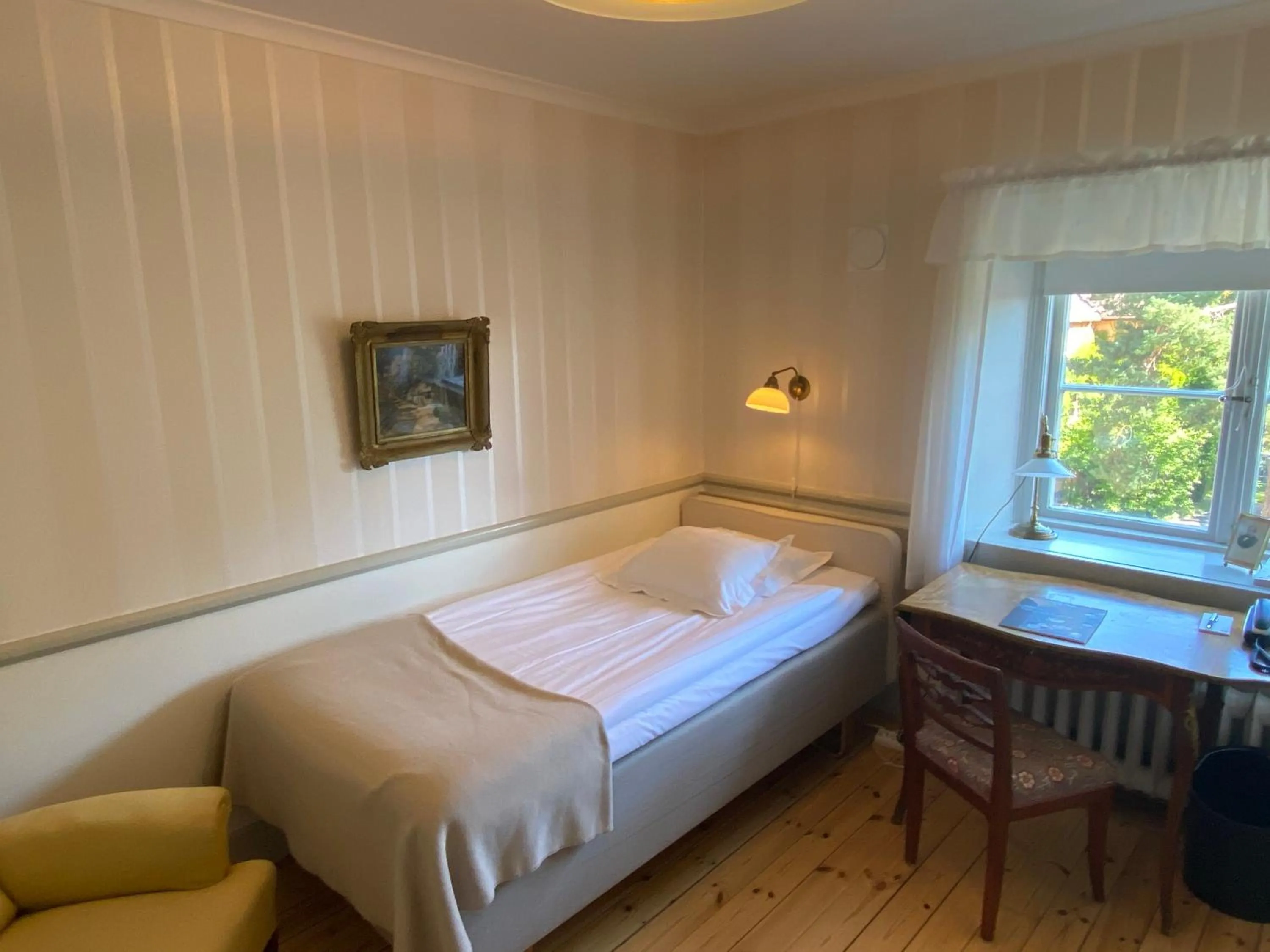 Bed in Sigtunastiftelsen Hotell & Konferens