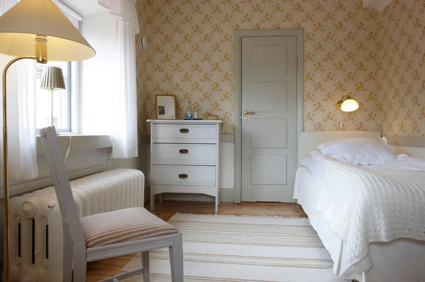 Bed in Sigtunastiftelsen Hotell & Konferens