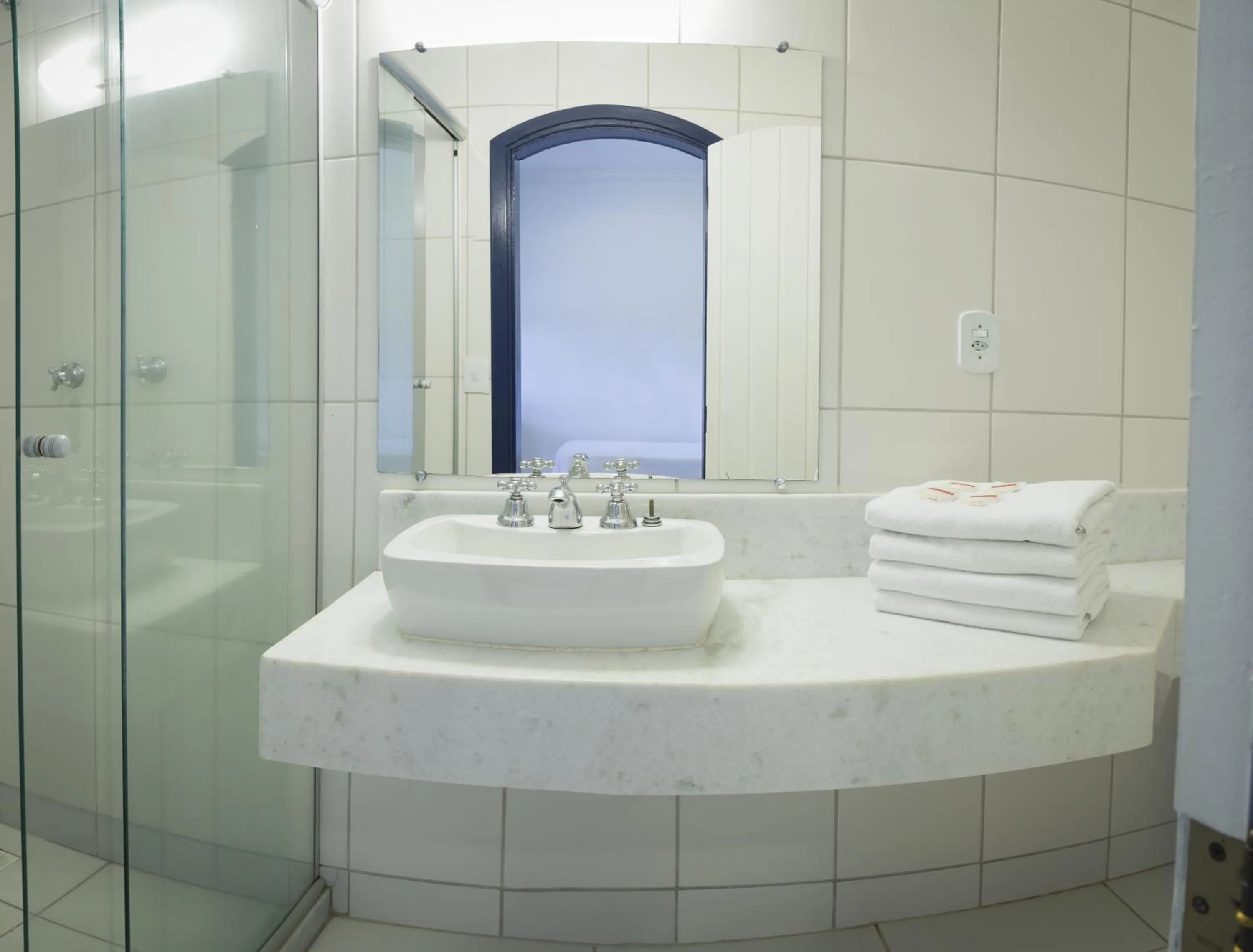 Bathroom in Pousada da Condessa