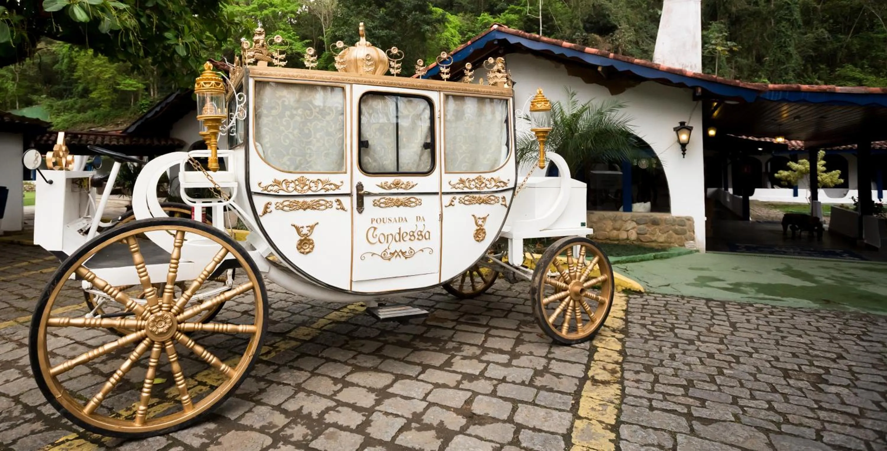 Decorative detail in Pousada da Condessa