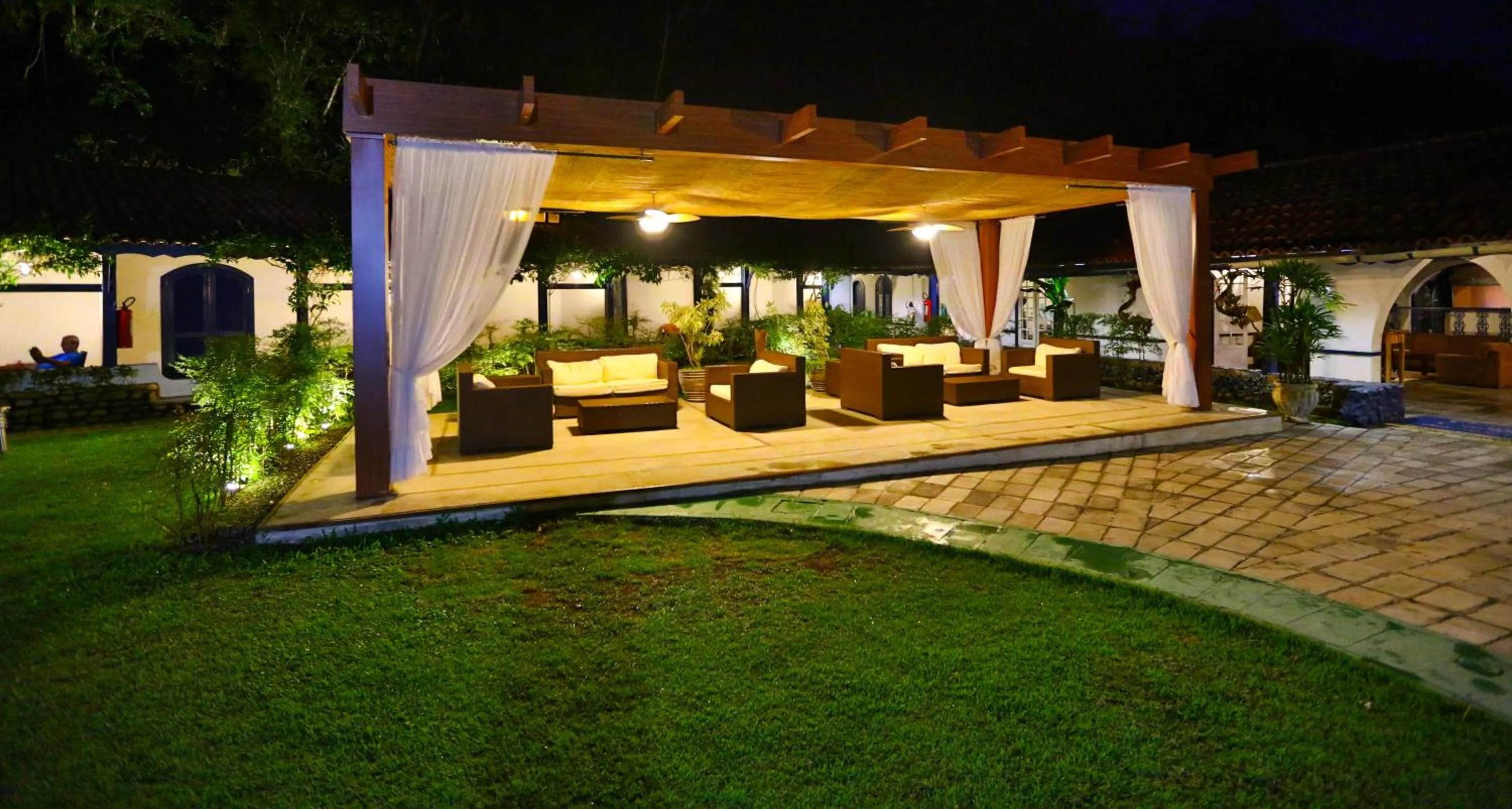 Communal lounge/ TV room in Pousada da Condessa