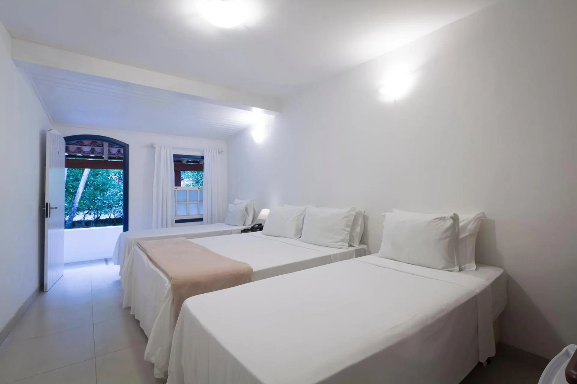 Bed in Pousada da Condessa