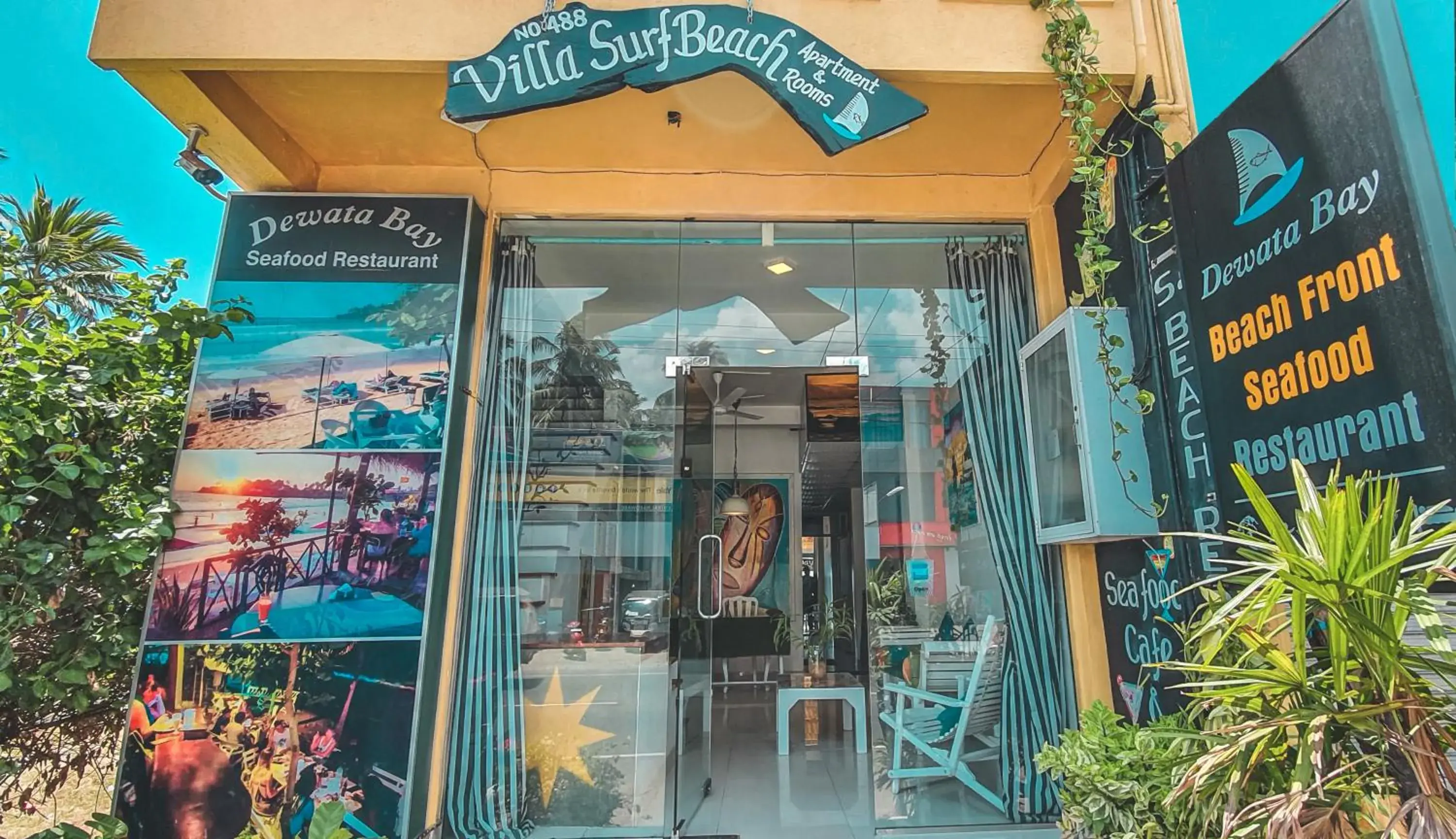 Facade/entrance in Villa Surf Beach Facade/entrance in Villa Surf Beach