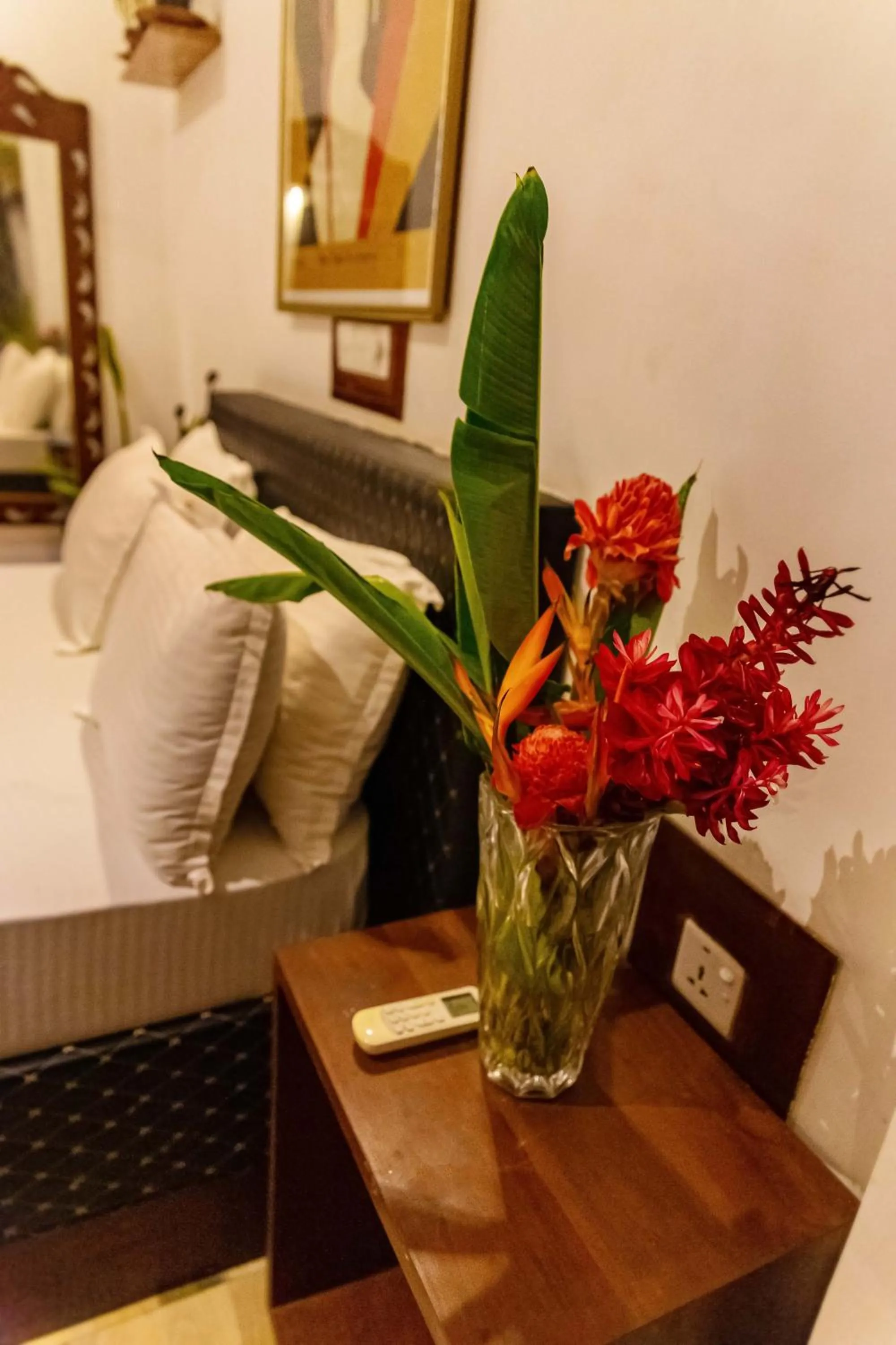 Bed in Villa Surf Beach