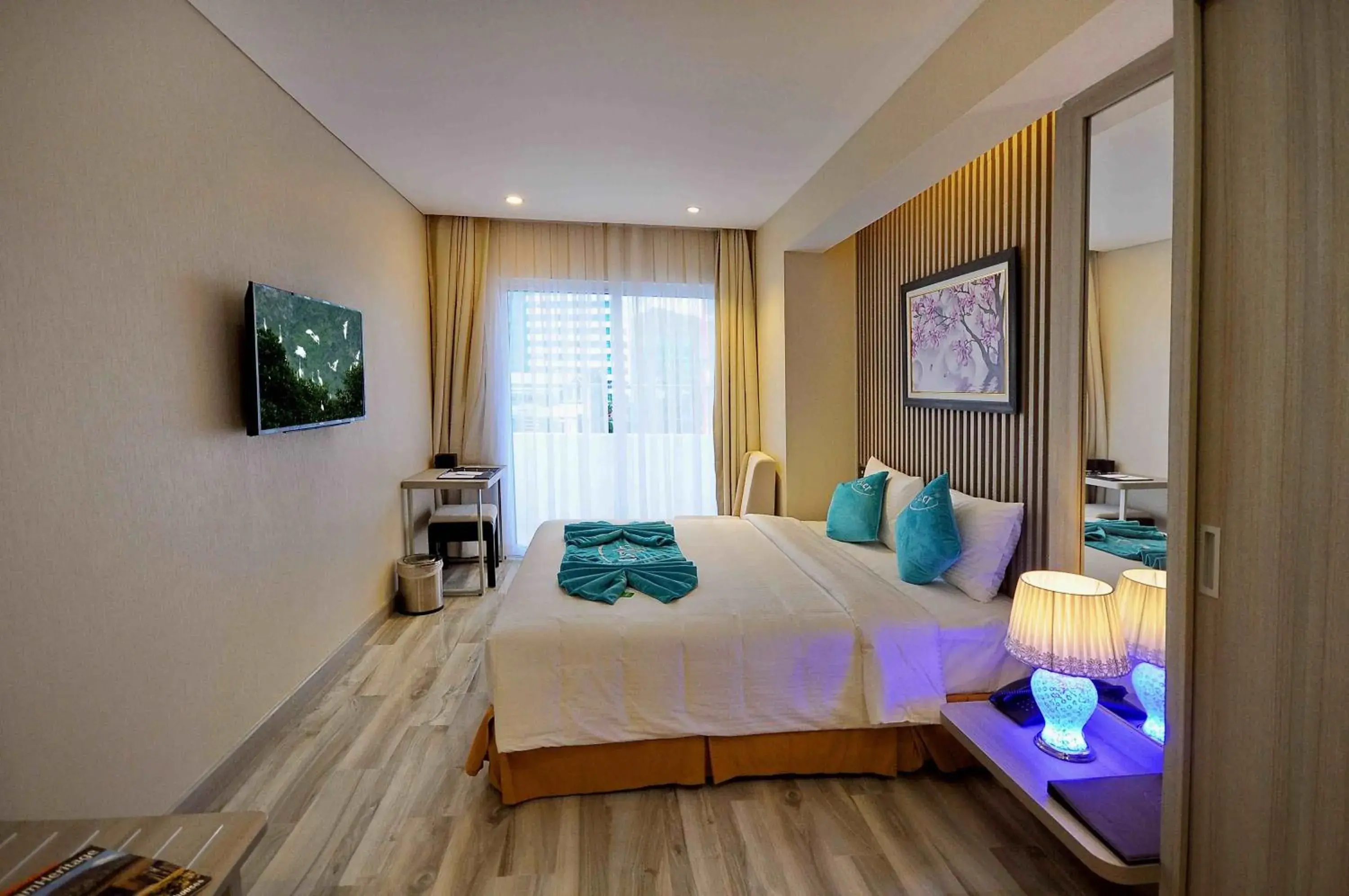 Bed in The MCR Luxury Nha Trang Bed in The MCR Luxury Nha Trang