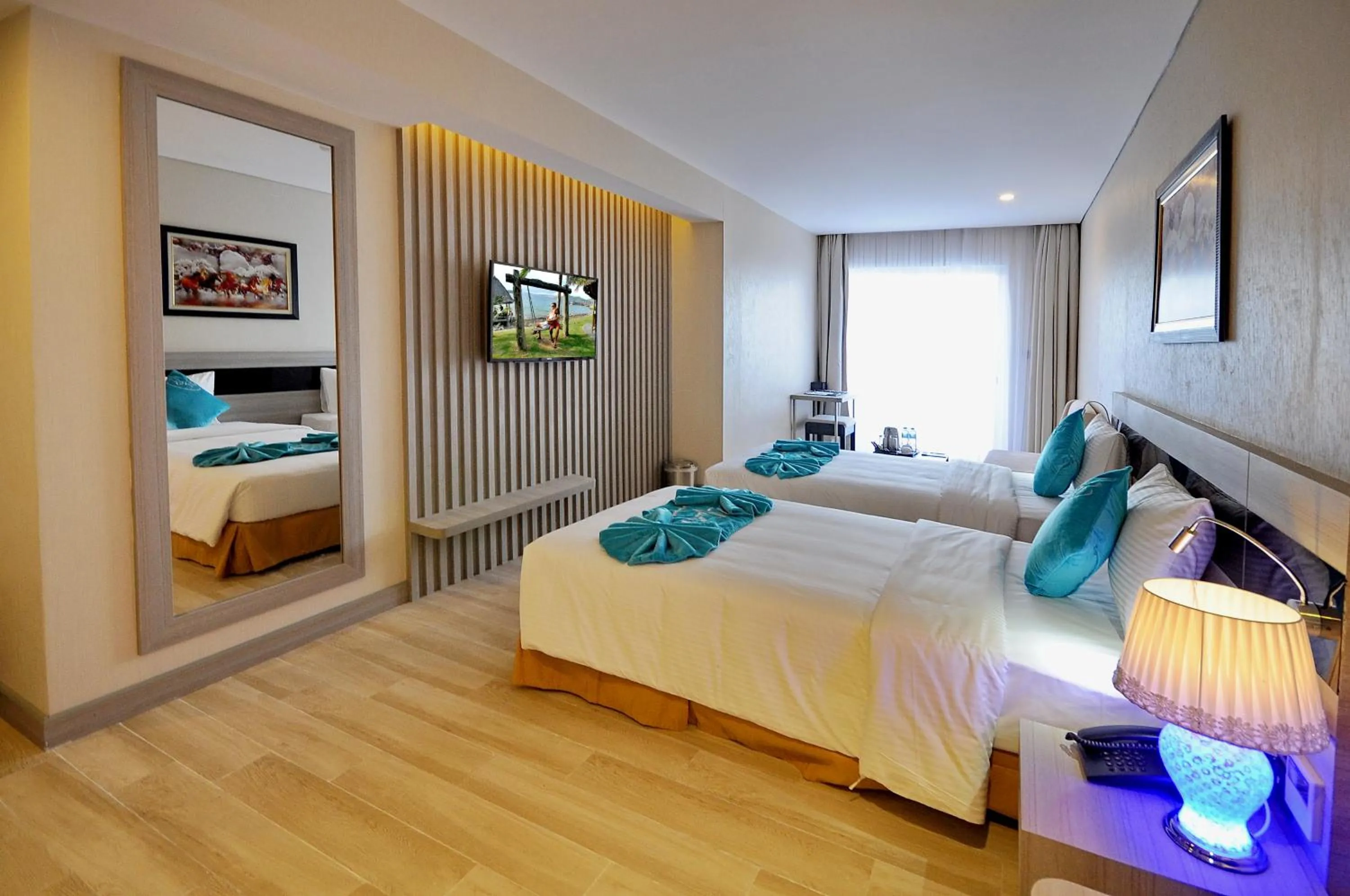 Bed in The MCR Luxury Nha Trang
