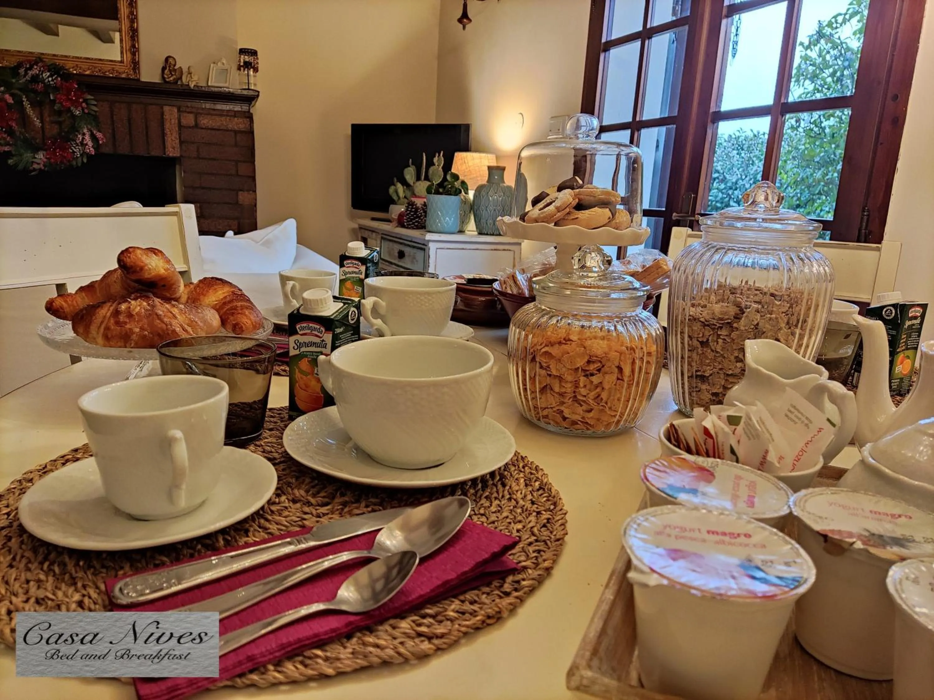 Breakfast in Casa Nives