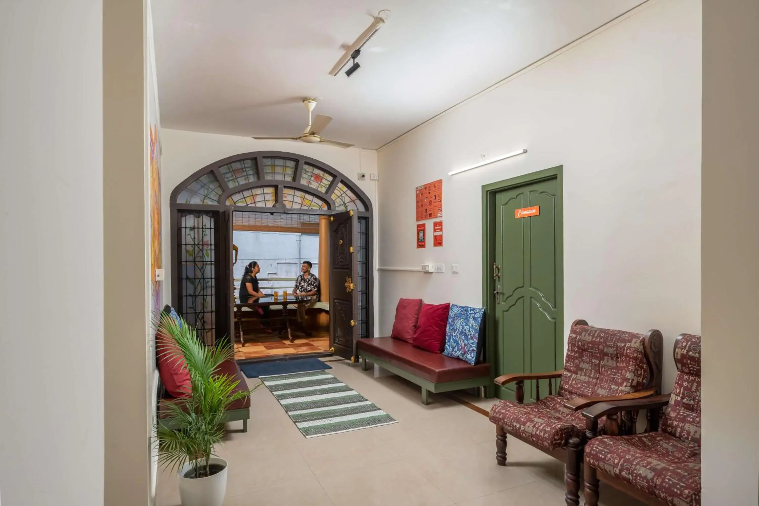 Living room in Zostel Kochi, Fort Kochi Living room in Zostel Kochi, Fort Kochi