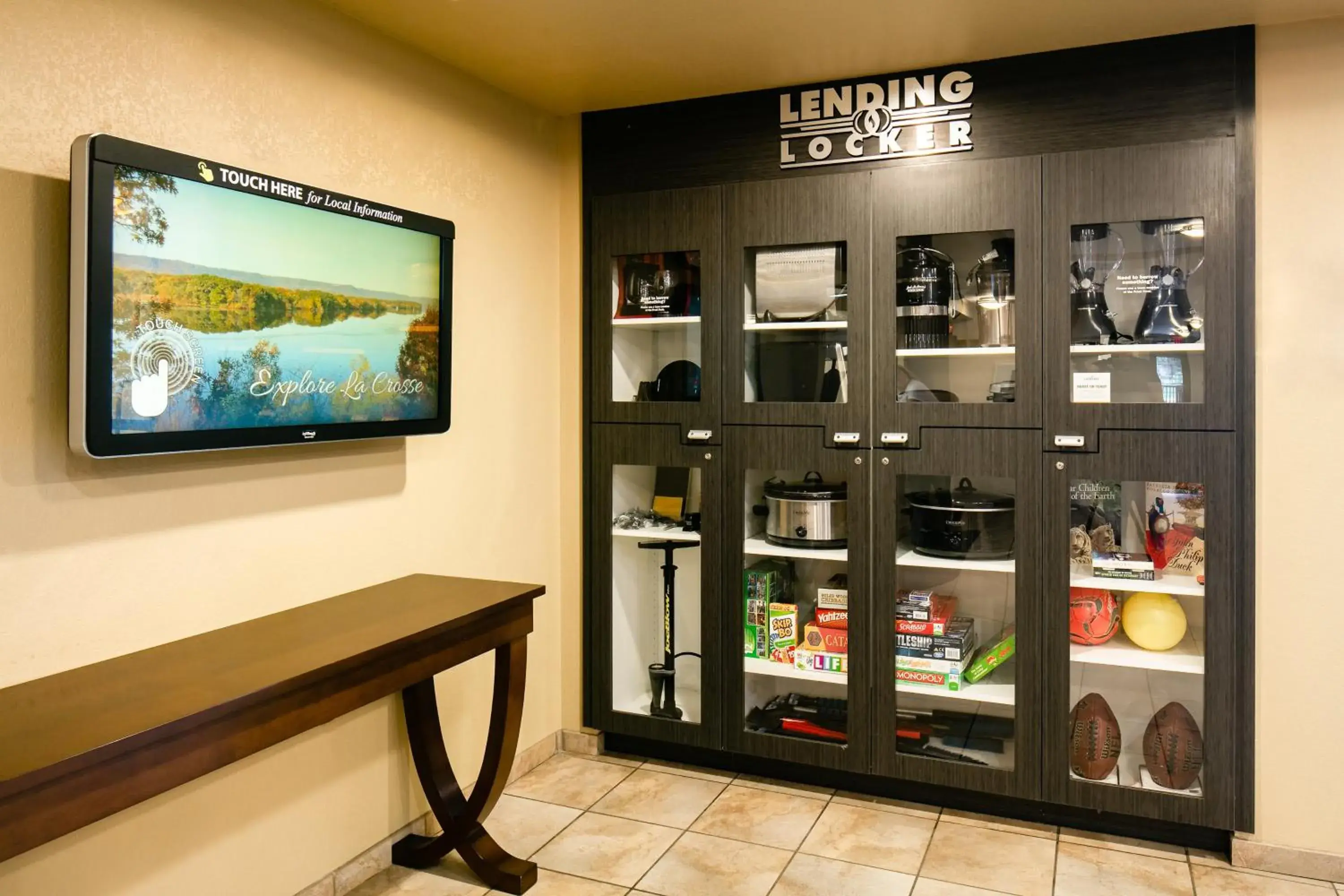 Lobby or reception in Candlewood Suites La Crosse by IHG Lobby or reception in Candlewood Suites La Crosse by IHG