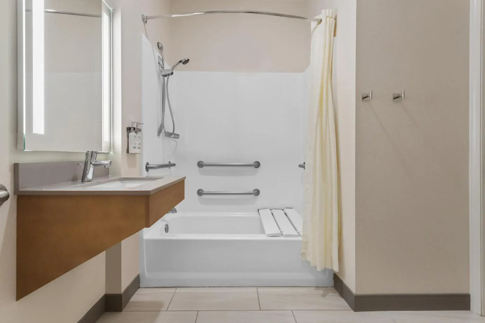 Bathroom in Candlewood Suites La Crosse by IHG Bathroom in Candlewood Suites La Crosse by IHG